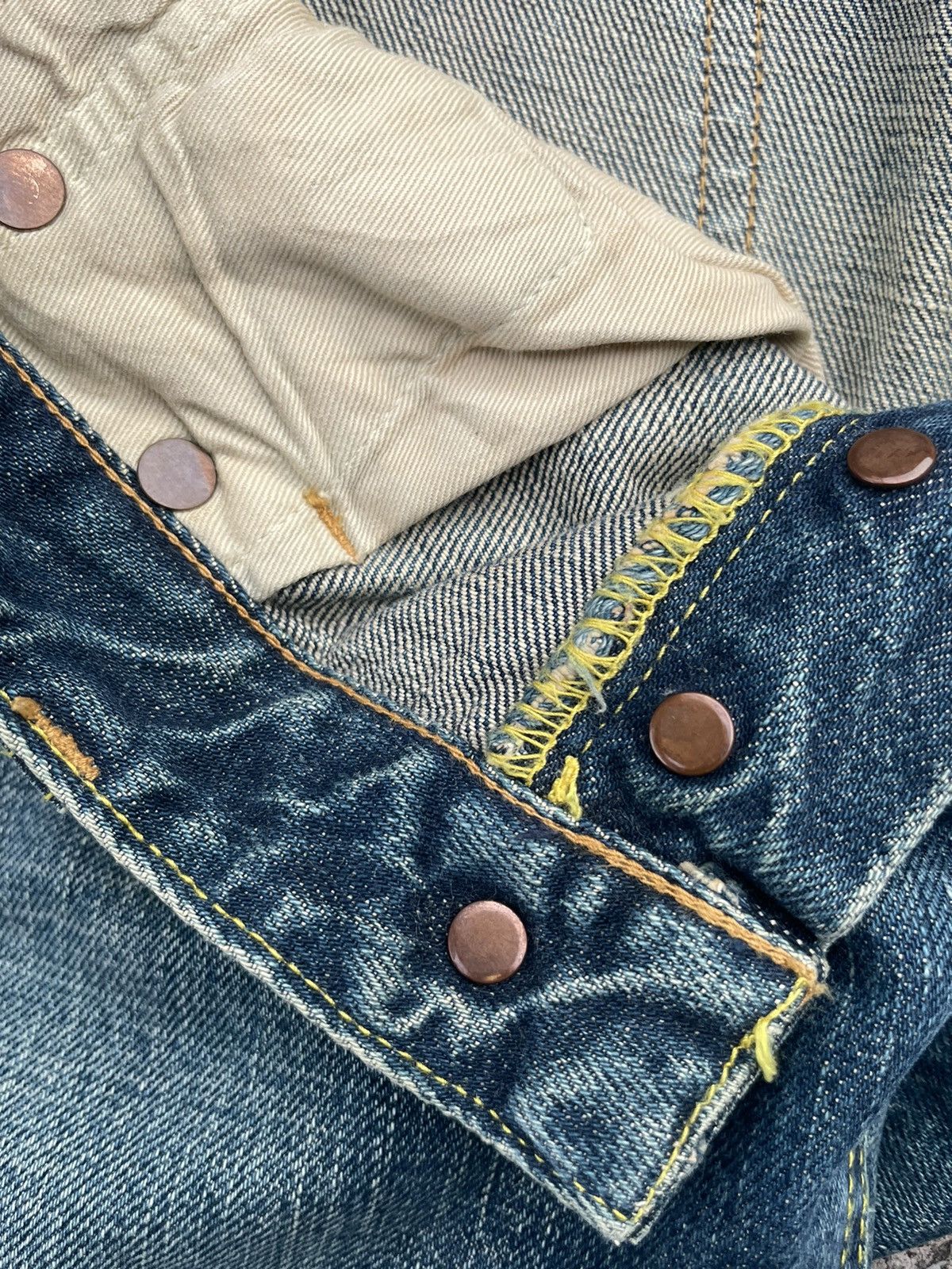 Japanese Brand Kato Japan Vintage Selvedge Denim Size US 28 / EU 44 - 17 Thumbnail