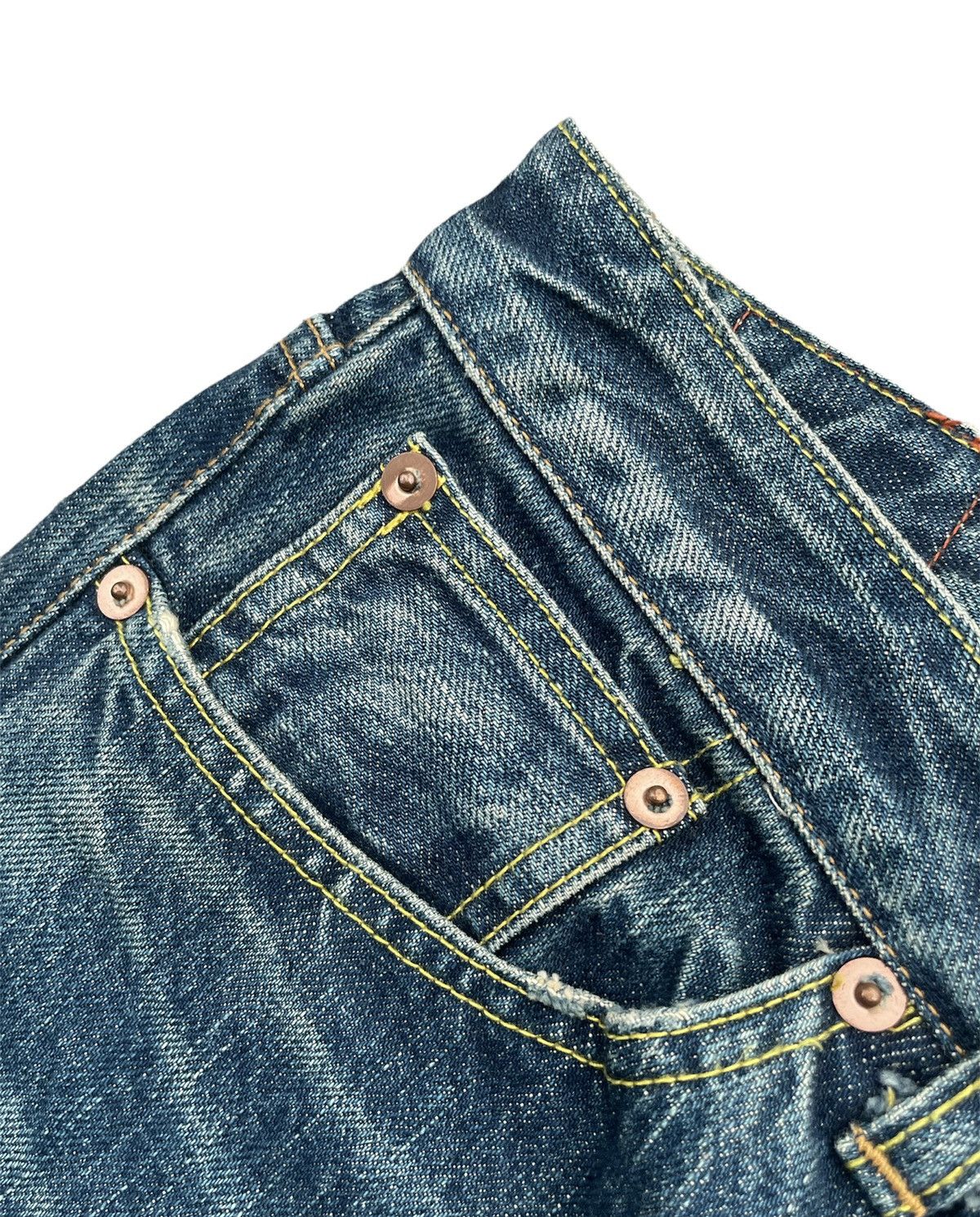 Japanese Brand Kato Japan Vintage Selvedge Denim Size US 28 / EU 44 - 8 Thumbnail
