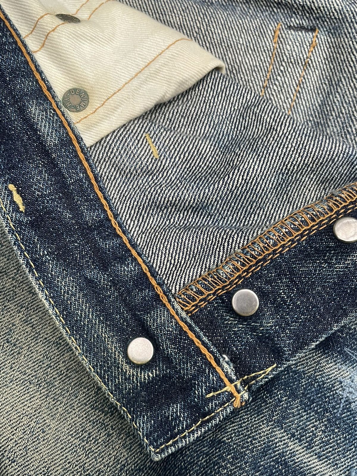 Denime Vintage Denime Orizzonti Selvedge Denim Size US 32 / EU 48 - 22 Thumbnail