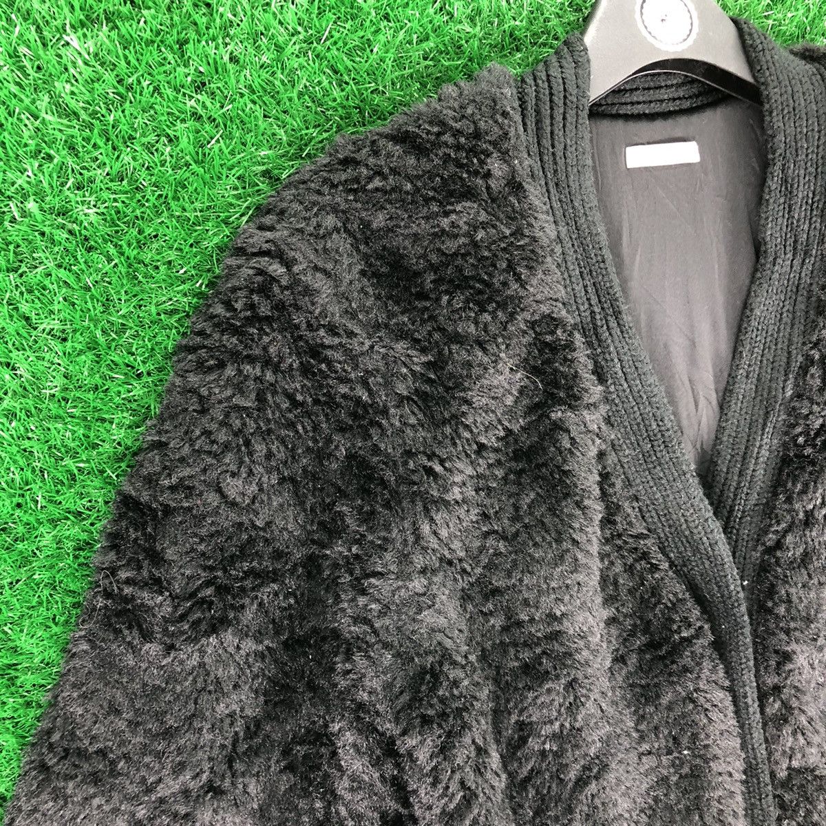 Japanese Brand Cardigan Deep Pile Sherpa Women Jacket by Resexy Size M / US 6-8 / IT 42-44 - 2 Thumbnail