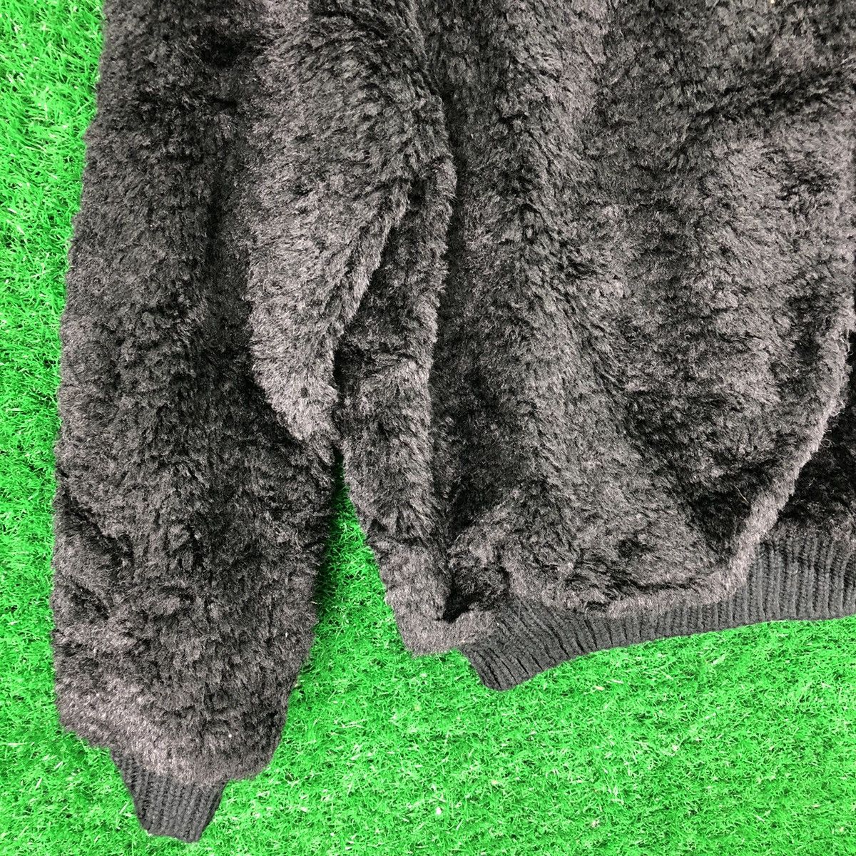 Japanese Brand Cardigan Deep Pile Sherpa Women Jacket by Resexy Size M / US 6-8 / IT 42-44 - 6 Thumbnail