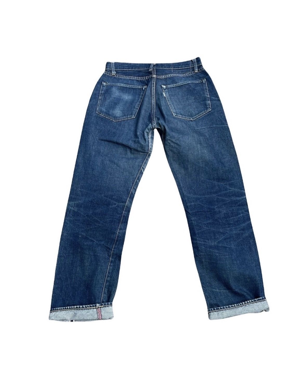 Beams Plus × Japanese Brand × Vintage Vintage Beams Japan Redline Denim Size US 30 / EU 46 - 6 Thumbnail