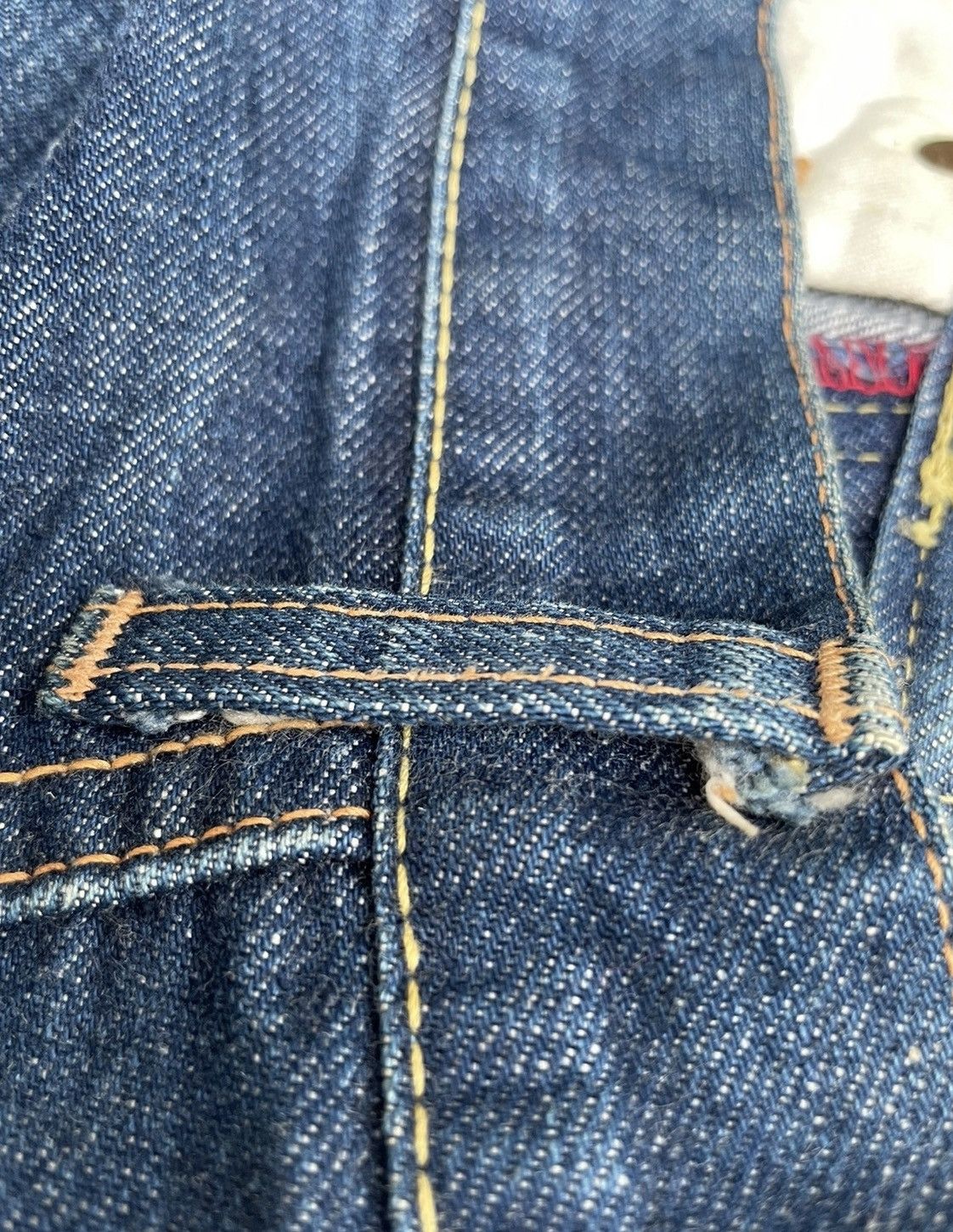 Beams Plus × Japanese Brand × Vintage Vintage Beams Japan Redline Denim Size US 30 / EU 46 - 15 Thumbnail