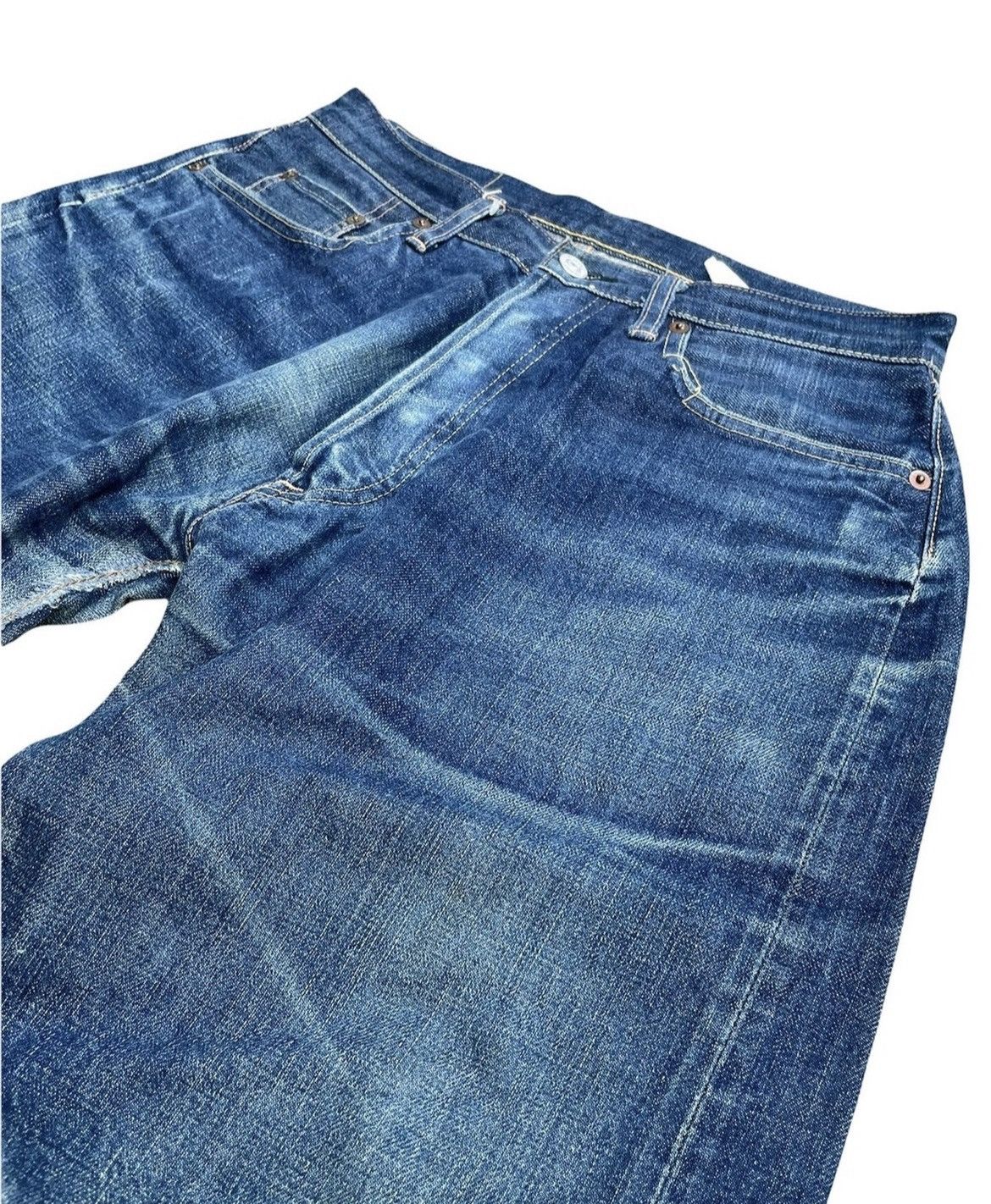 Beams Plus × Japanese Brand × Vintage Vintage Beams Japan Redline Denim Size US 30 / EU 46 - 4 Thumbnail