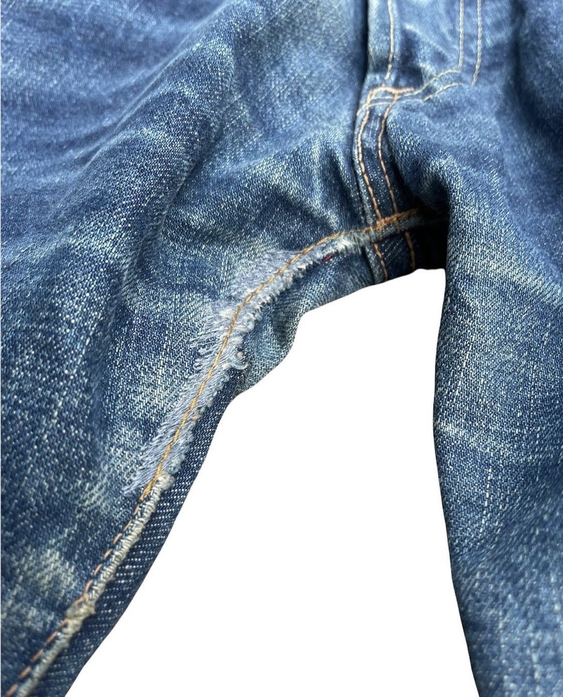 Beams Plus × Japanese Brand × Vintage Vintage Beams Japan Redline Denim Size US 30 / EU 46 - 5 Thumbnail