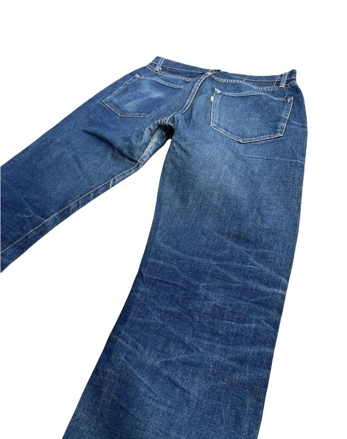 Beams Plus × Japanese Brand × Vintage Vintage Beams Japan Redline Denim Size US 30 / EU 46 - 7 Thumbnail