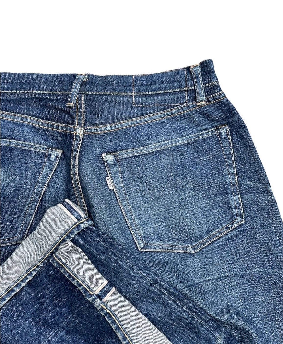 Beams Plus × Japanese Brand × Vintage Vintage Beams Japan Redline Denim Size US 30 / EU 46 - 8 Thumbnail