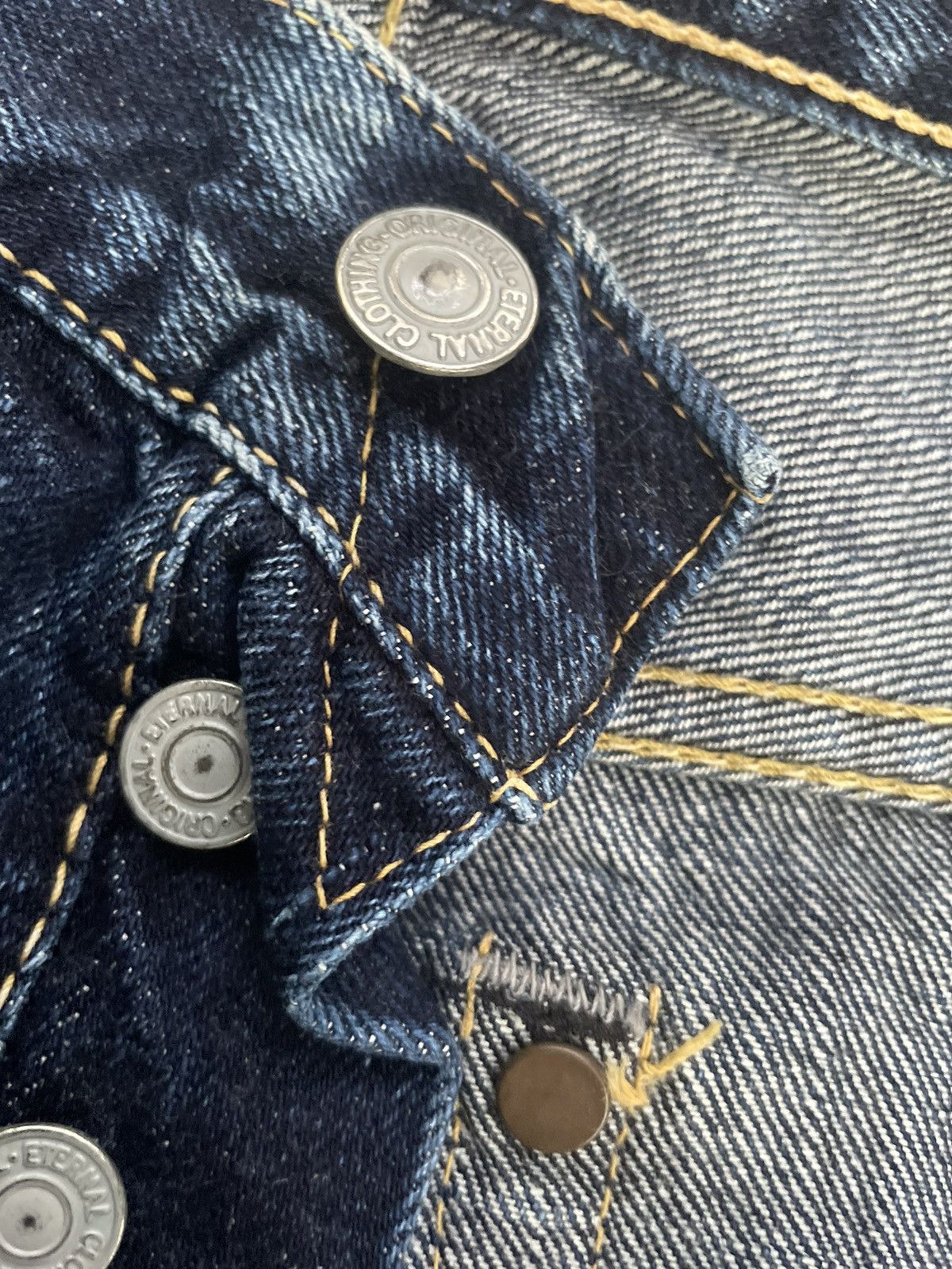 Eternal × Japanese Brand × Vintage Vintage Eternal Selvedge Denim Size US 30 / EU 46 - 19 Thumbnail
