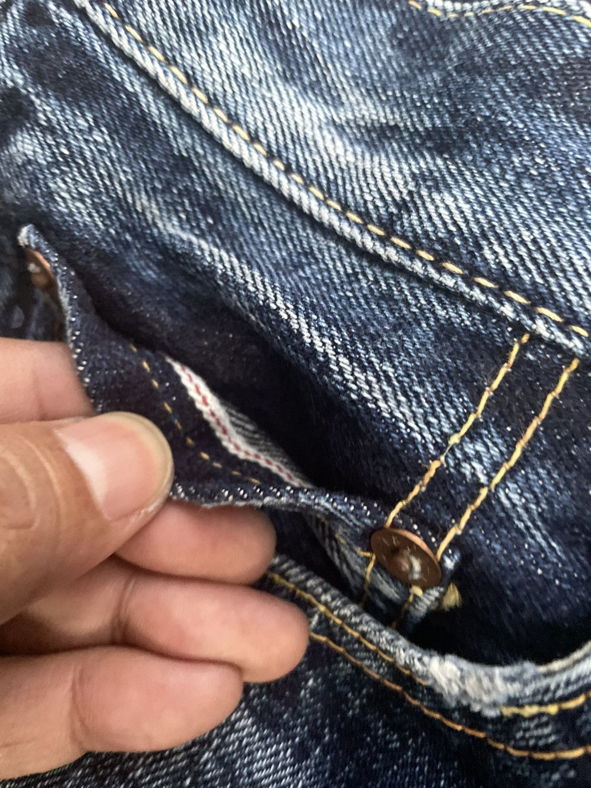 Eternal × Japanese Brand × Vintage Vintage Eternal Selvedge Denim Size US 30 / EU 46 - 18 Thumbnail