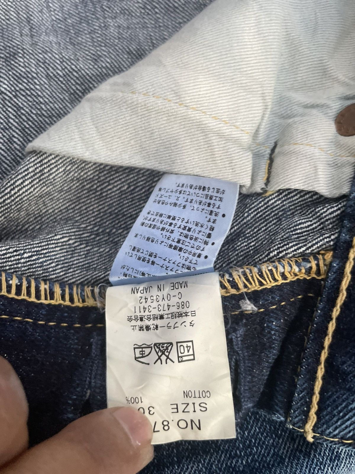 Eternal × Japanese Brand × Vintage Vintage Eternal Selvedge Denim Size US 30 / EU 46 - 16 Thumbnail