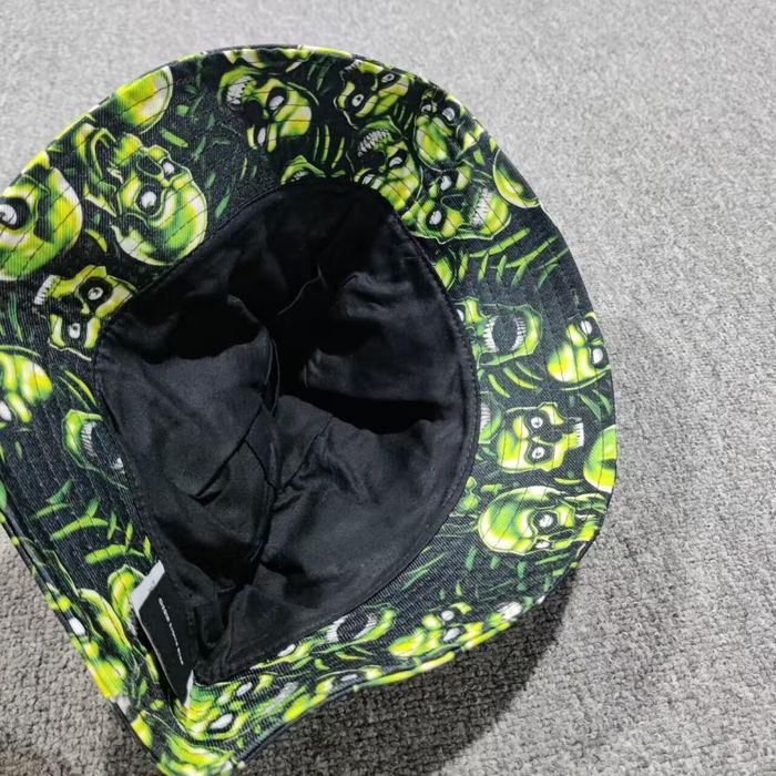 Skull pile cheap bucket hat