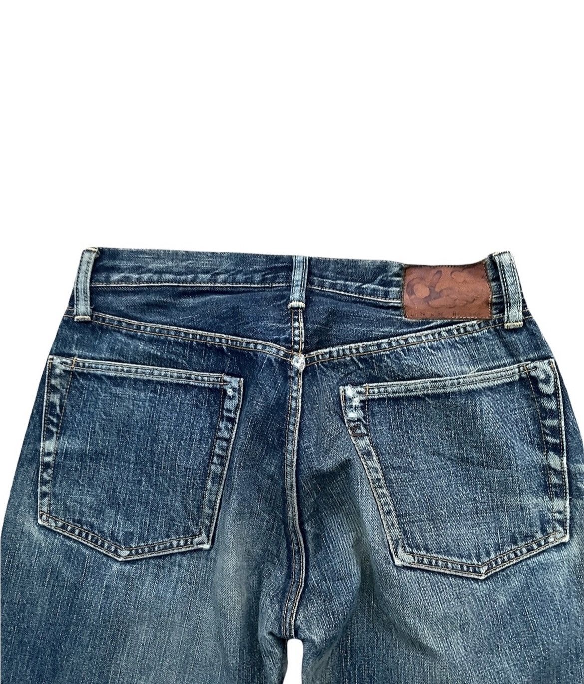 45rpm × Vintage Vintage 45rpm Studio Selvedge Distresed & Rework Size US 29 - 10 Thumbnail