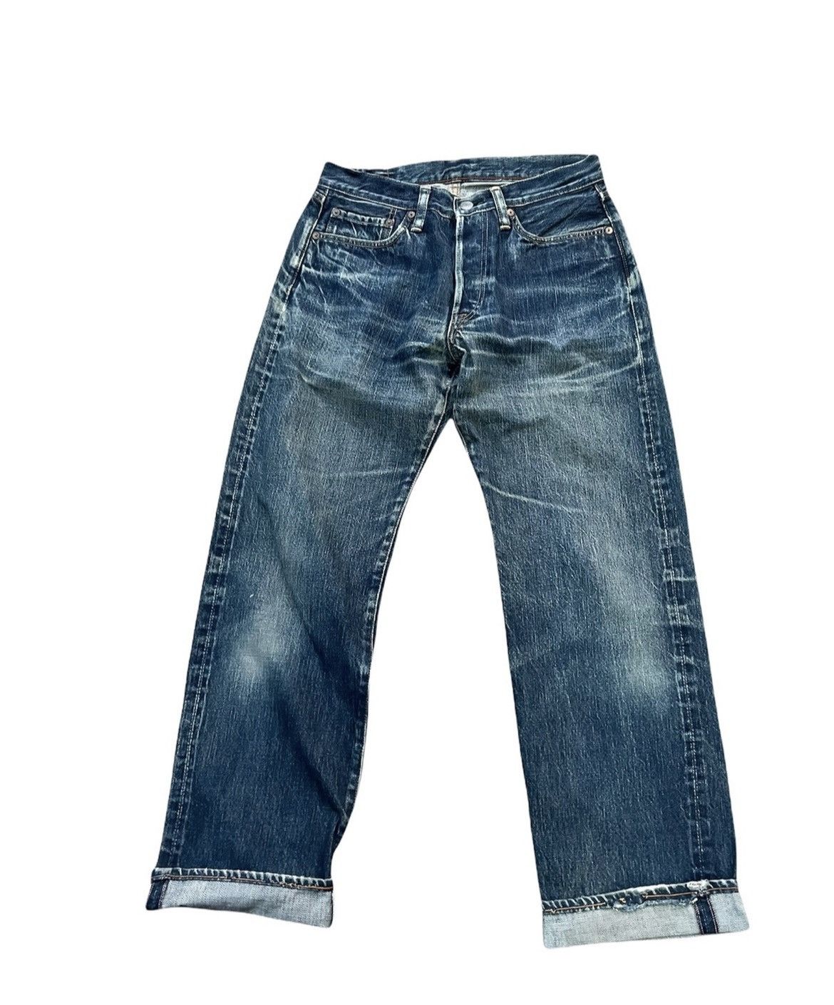 45rpm × Vintage Vintage 45rpm Studio Selvedge Distresed & Rework Size US 29 - 2 Thumbnail