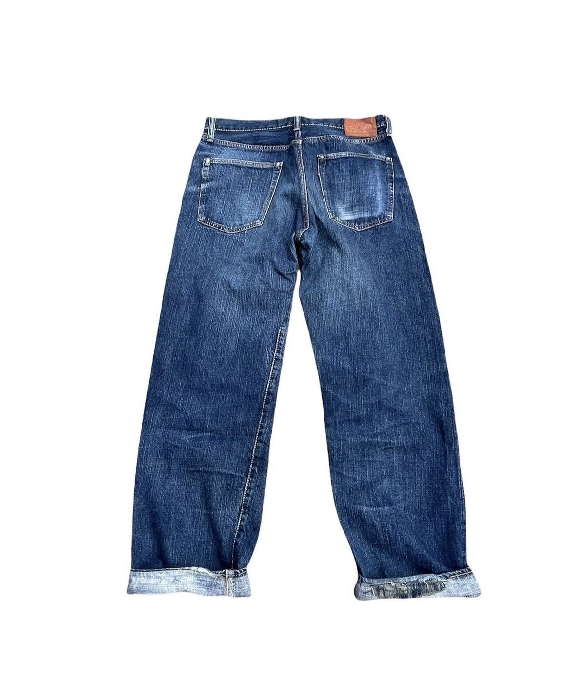 Japanese Brand Pherrow’s Bros StormyBlue Selvedge Denim Size US 30 / EU 46 - 4 Thumbnail