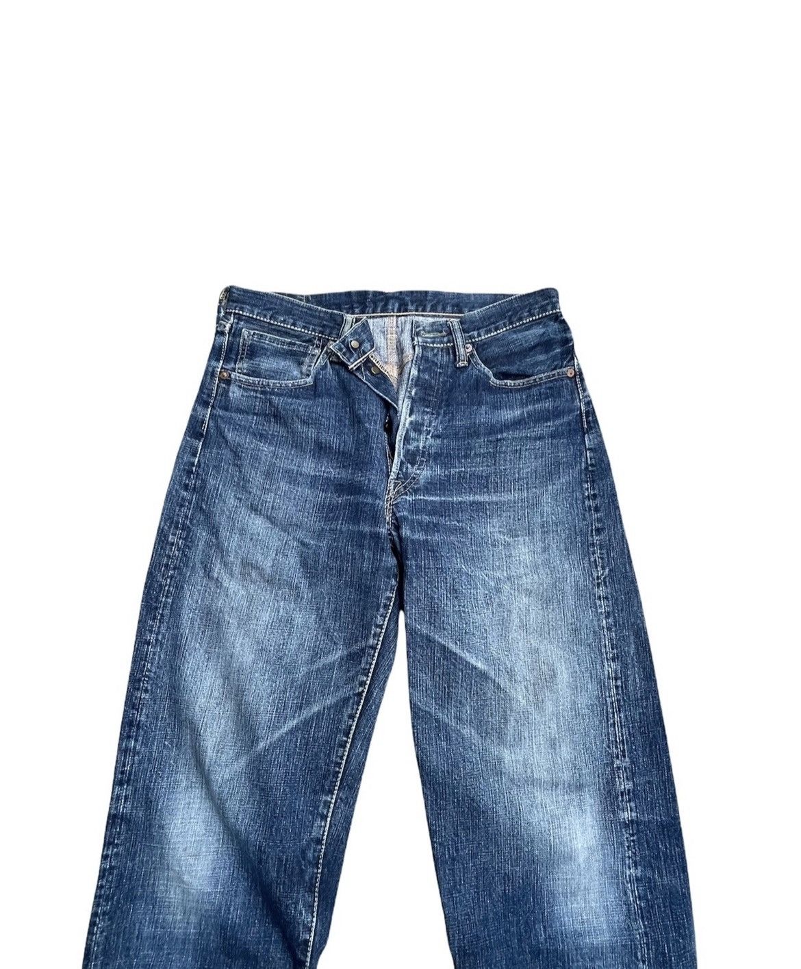 Japanese Brand Pherrow’s Bros StormyBlue Selvedge Denim Size US 30 / EU 46 - 11 Thumbnail