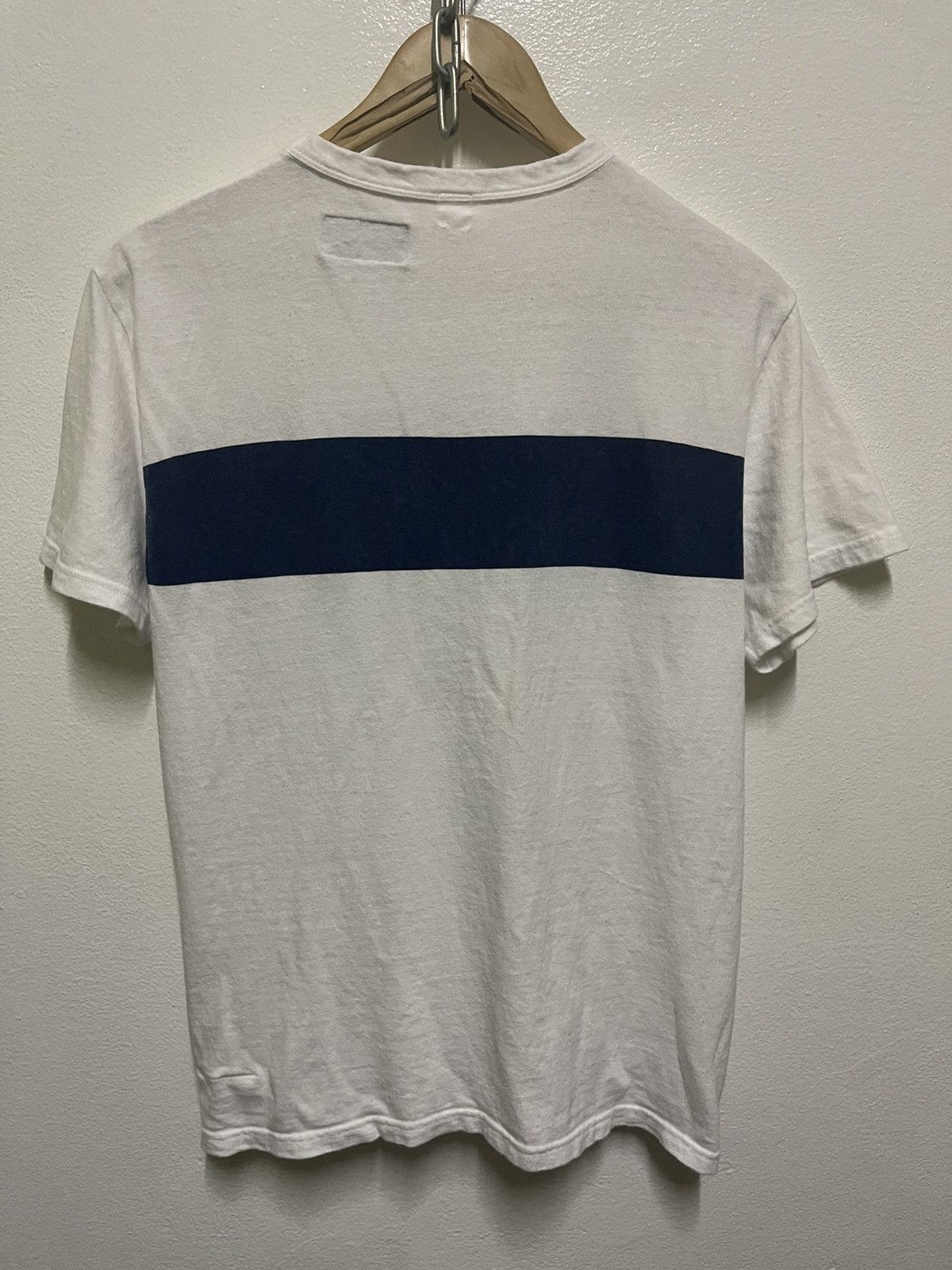 Beams Plus Beams X Kaptain Sunshine White Navy Stripe Single Pocket Size US M / EU 48-50 / 2 - 8 Thumbnail
