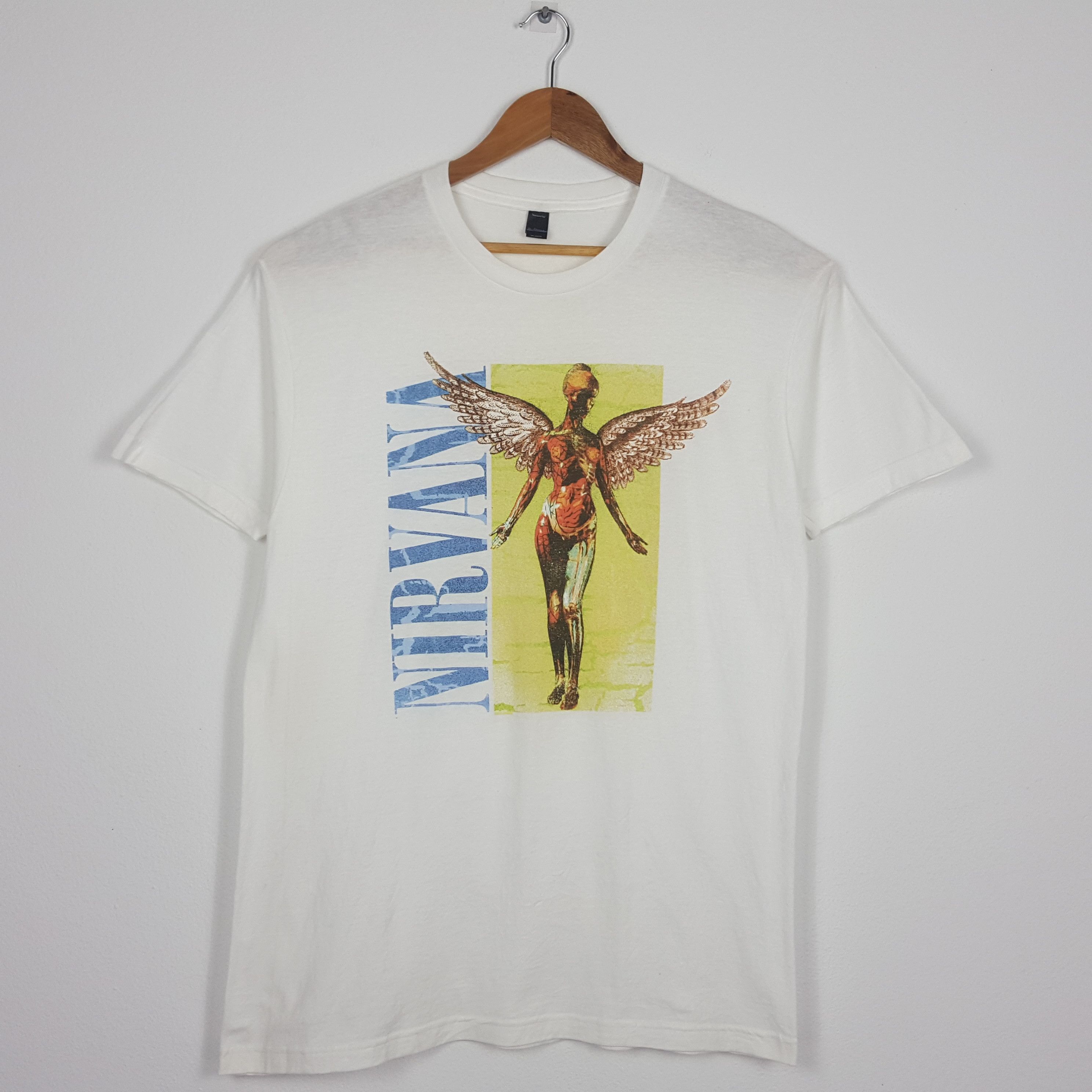 Nirvana × Vintage NIRVANA American Grunge Band Kurt Cobain t-shirt Size US L / EU 52-54 / 3 - 1 Thumbnail