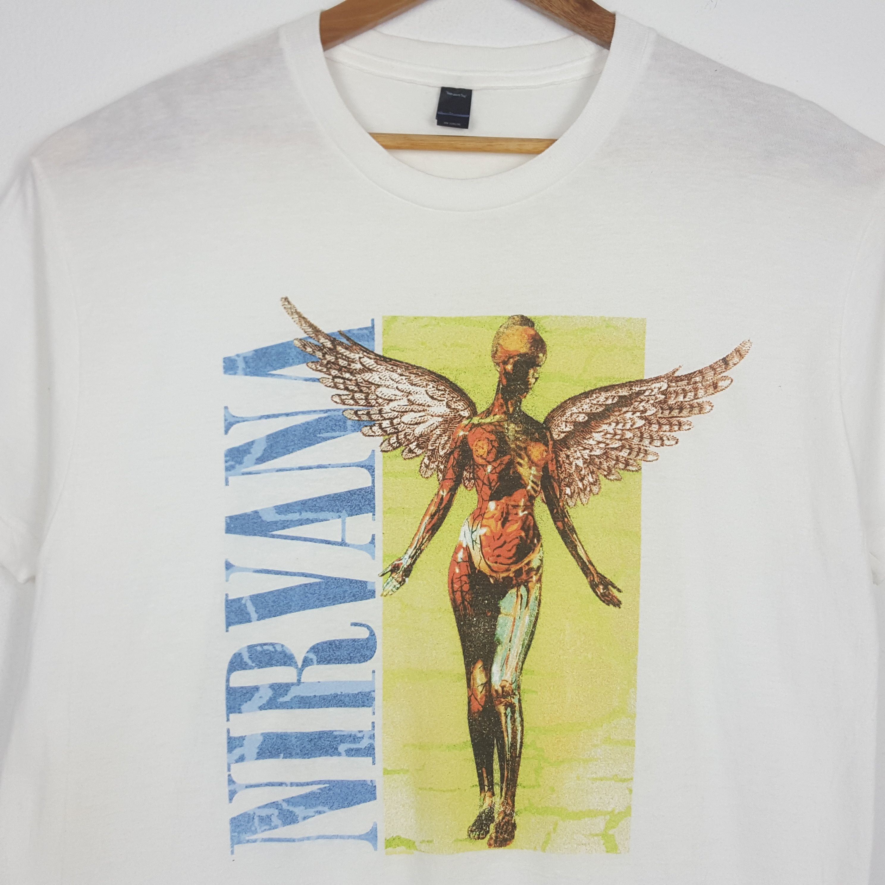 Nirvana × Vintage NIRVANA American Grunge Band Kurt Cobain t-shirt Size US L / EU 52-54 / 3 - 5 Thumbnail