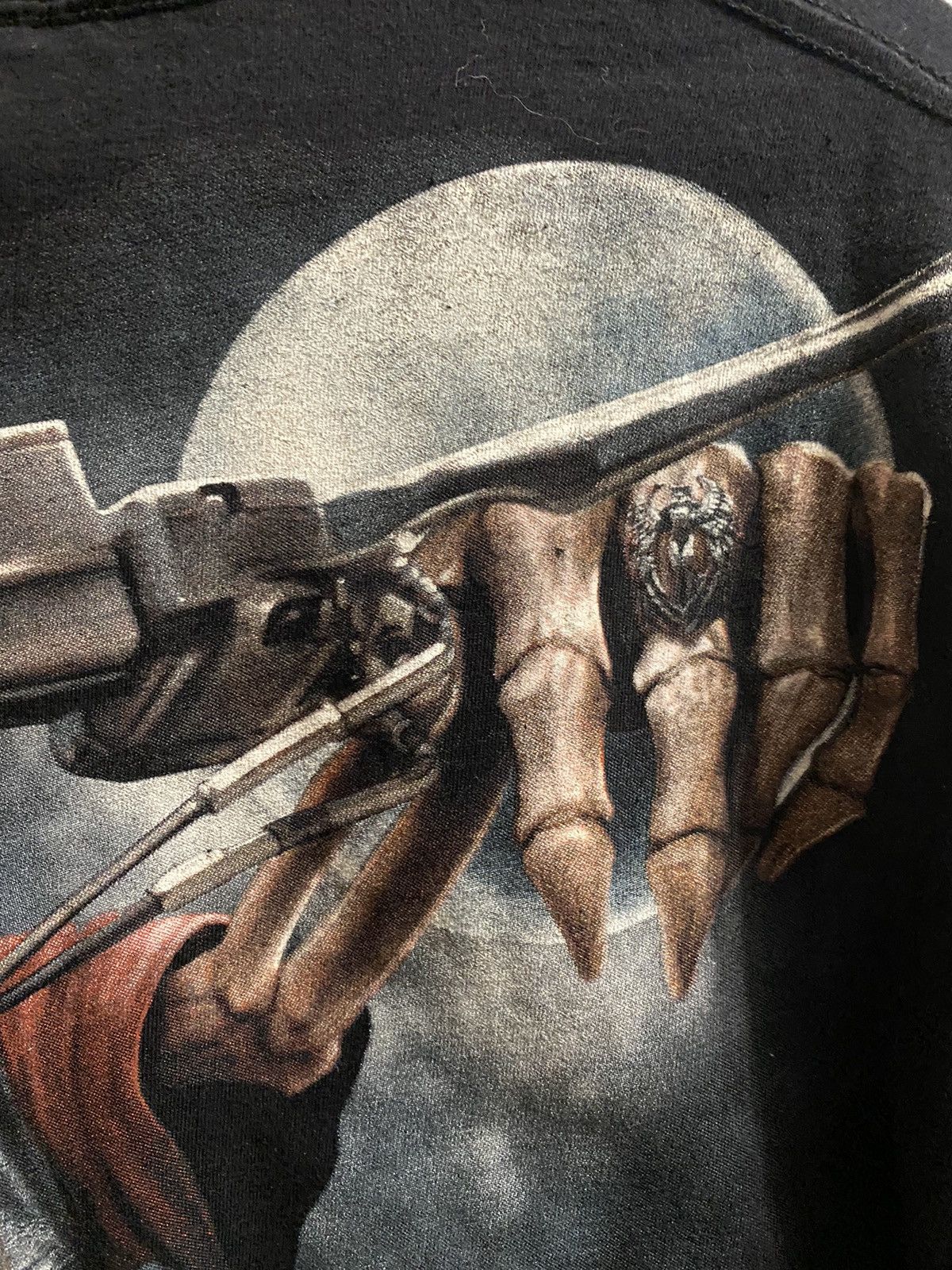 Vintage Rare Vintage Long-Sleeve Spiral Skeleton Rider Skull Style Size US M / EU 48-50 / 2 - 10 Thumbnail
