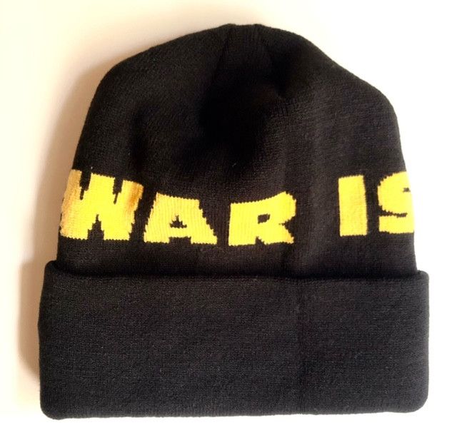 Noah Noah WAR IS HELL Beanie BLACK Size ONE SIZE - 1 Thumbnail