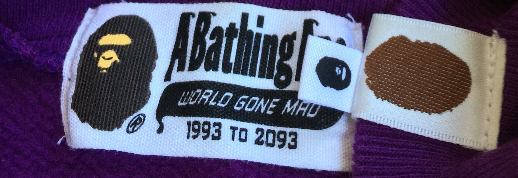 Bape Bathing Ape Purple Camo Tiger Hoodie XXL Size US XXL / EU 58 / 5 - 9 Thumbnail