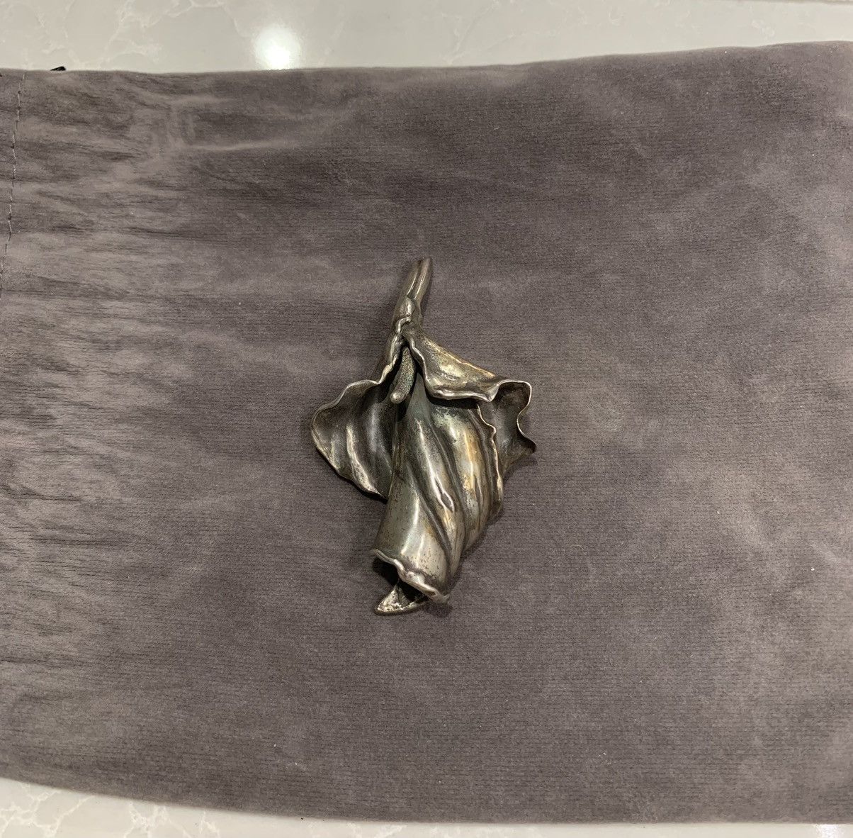 Chrome Hearts (2005) CH x Robert Mapplethorpe “Calla Lily” Pendant Size ONE SIZE - 7 Thumbnail