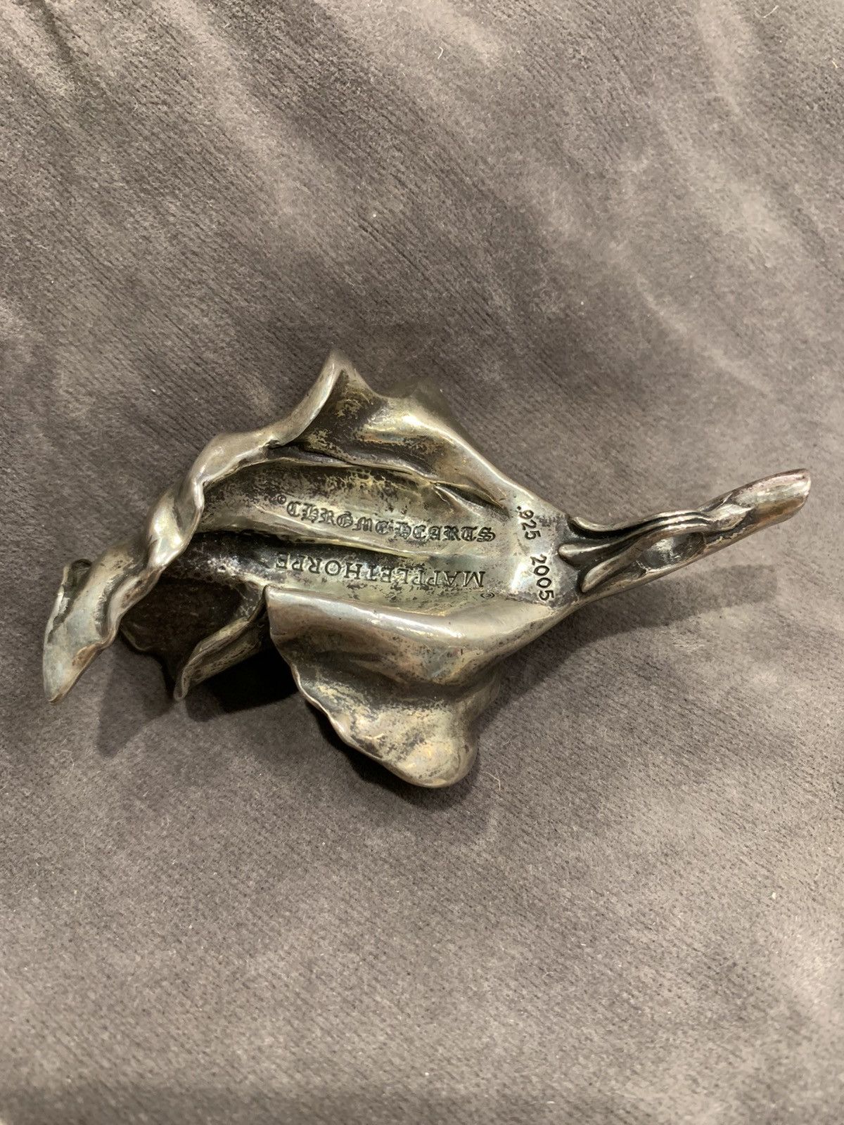 Chrome Hearts (2005) CH x Robert Mapplethorpe “Calla Lily” Pendant Size ONE SIZE - 12 Thumbnail
