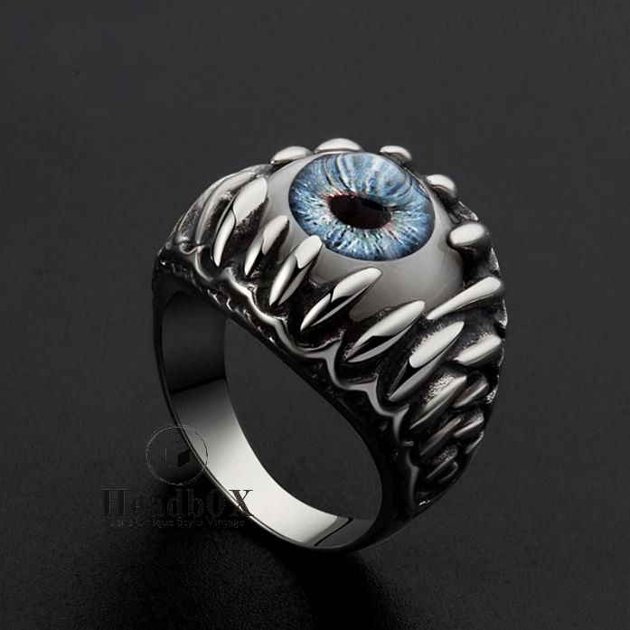 Jewelry Halloween Devil's Eye Ring Size ONE SIZE - 4 Thumbnail