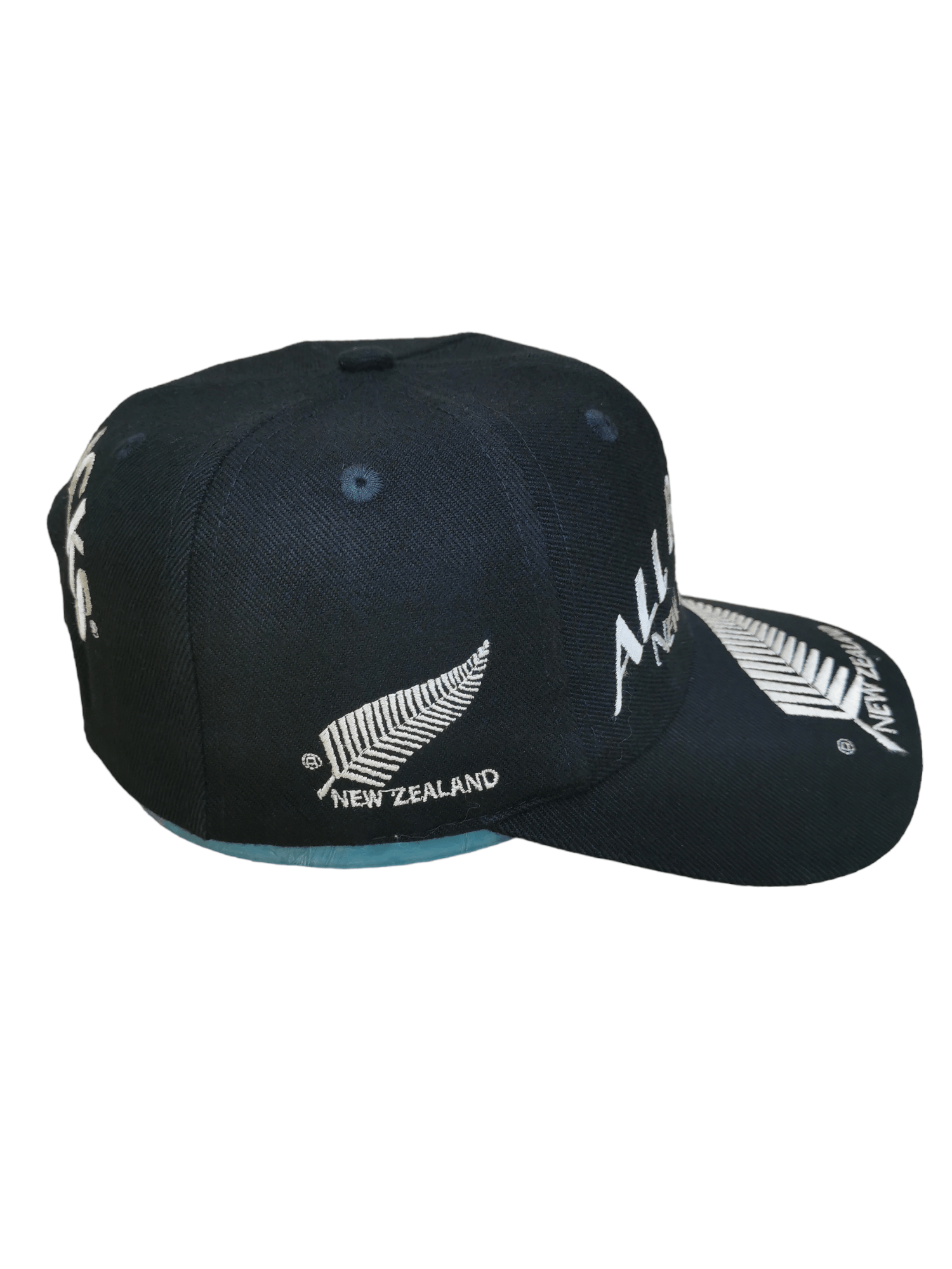 All Blacks × Canterbury of New Zealand × Vintage VINTAGE CANTERBURY ALL BLACK MADE IN TAIWAN R.O.C HAT CAP Size ONE SIZE - 4 Thumbnail