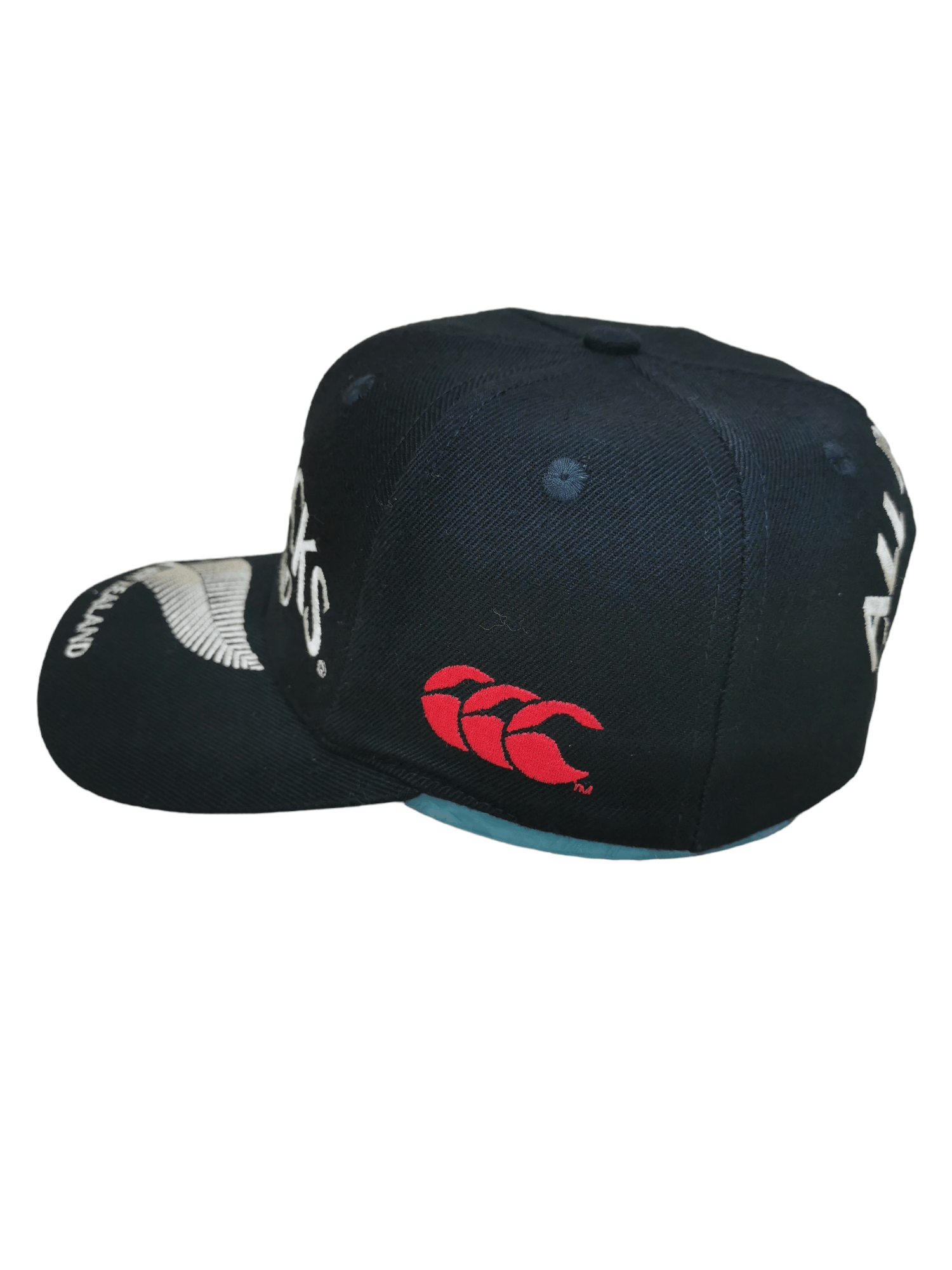 All Blacks × Canterbury of New Zealand × Vintage VINTAGE CANTERBURY ALL BLACK MADE IN TAIWAN R.O.C HAT CAP Size ONE SIZE - 2 Thumbnail