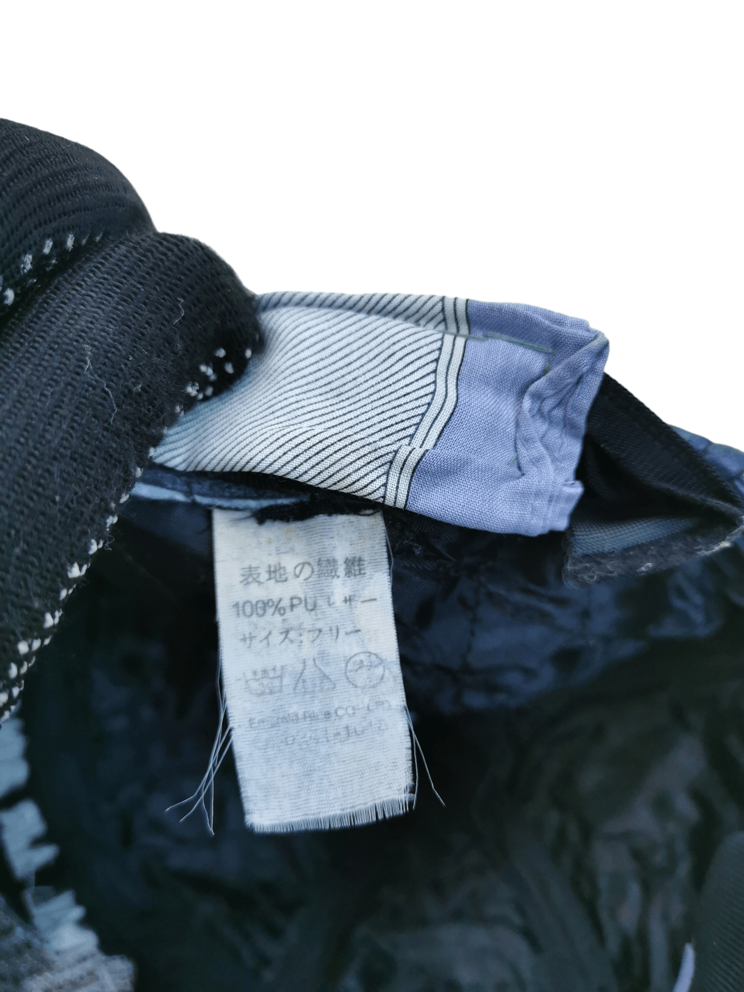 Leather EMERALD BLUE DESIGNER LEATHER HAT CAP Size ONE SIZE - 6 Thumbnail