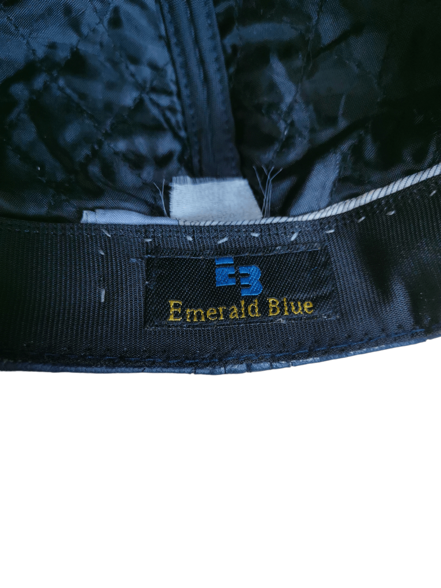 Leather EMERALD BLUE DESIGNER LEATHER HAT CAP Size ONE SIZE - 5 Thumbnail