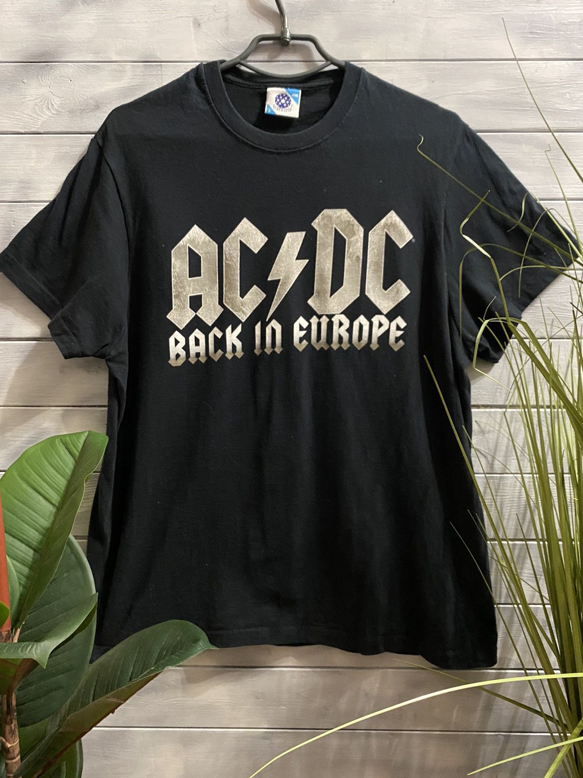 AC/DC T-shirt Rock AC/DC 2010 Back In Europe🔥 Size US L / EU 52-54 / 3 - 1 Thumbnail