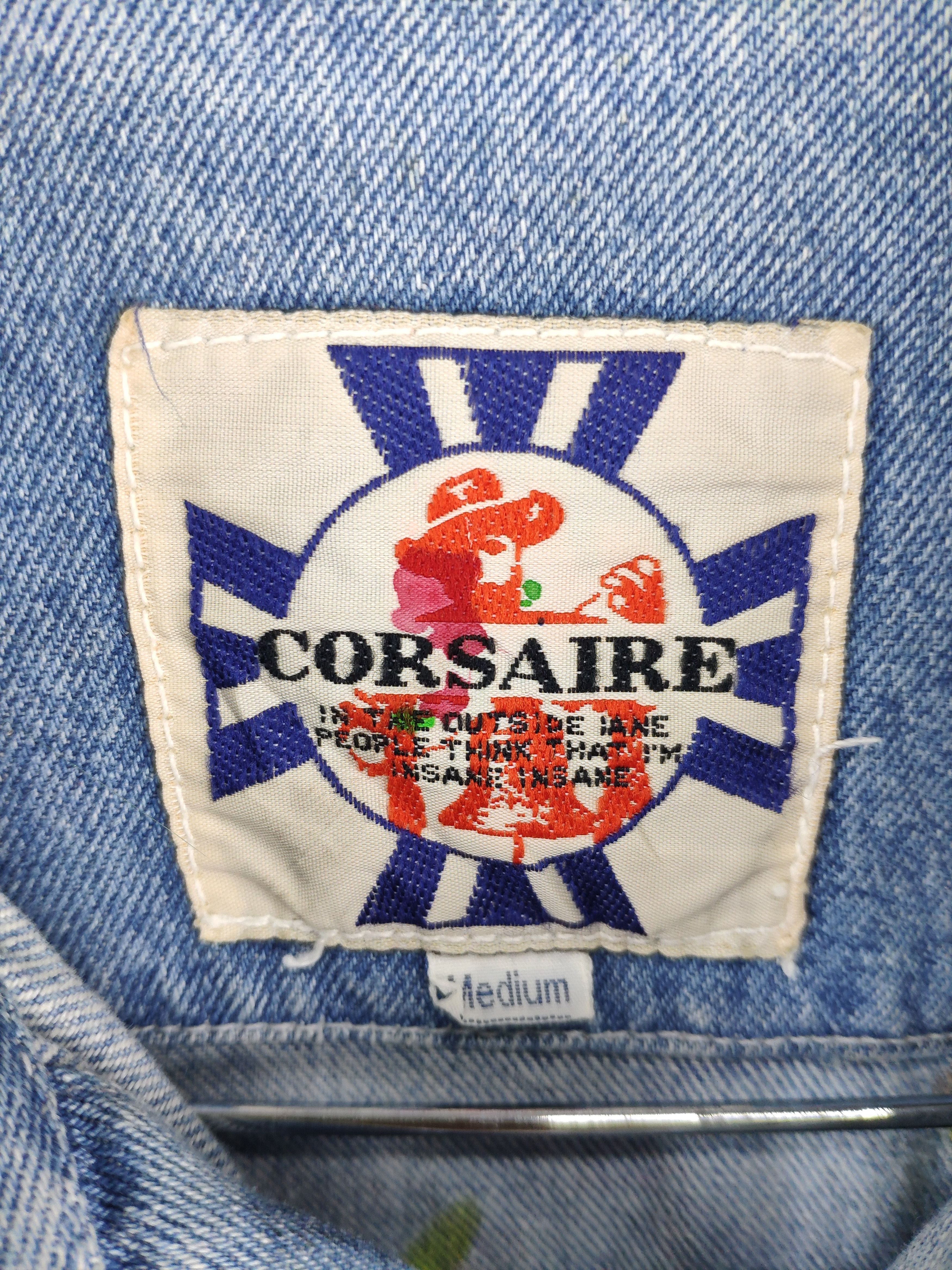 Other Vintage Denim Jacket Splatter Custom Made Kapital Style Size US M / EU 48-50 / 2 - 3 Thumbnail
