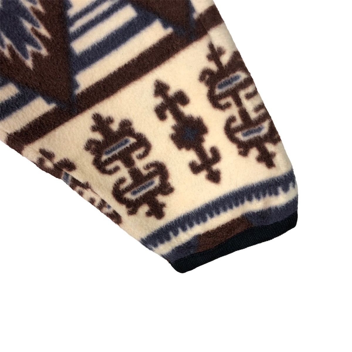 Japanese Brand Vintage Japanese Bodywave Navajo Quarter Zip Fleece Pullover Size US XXL / EU 58 / 5 - 5 Thumbnail