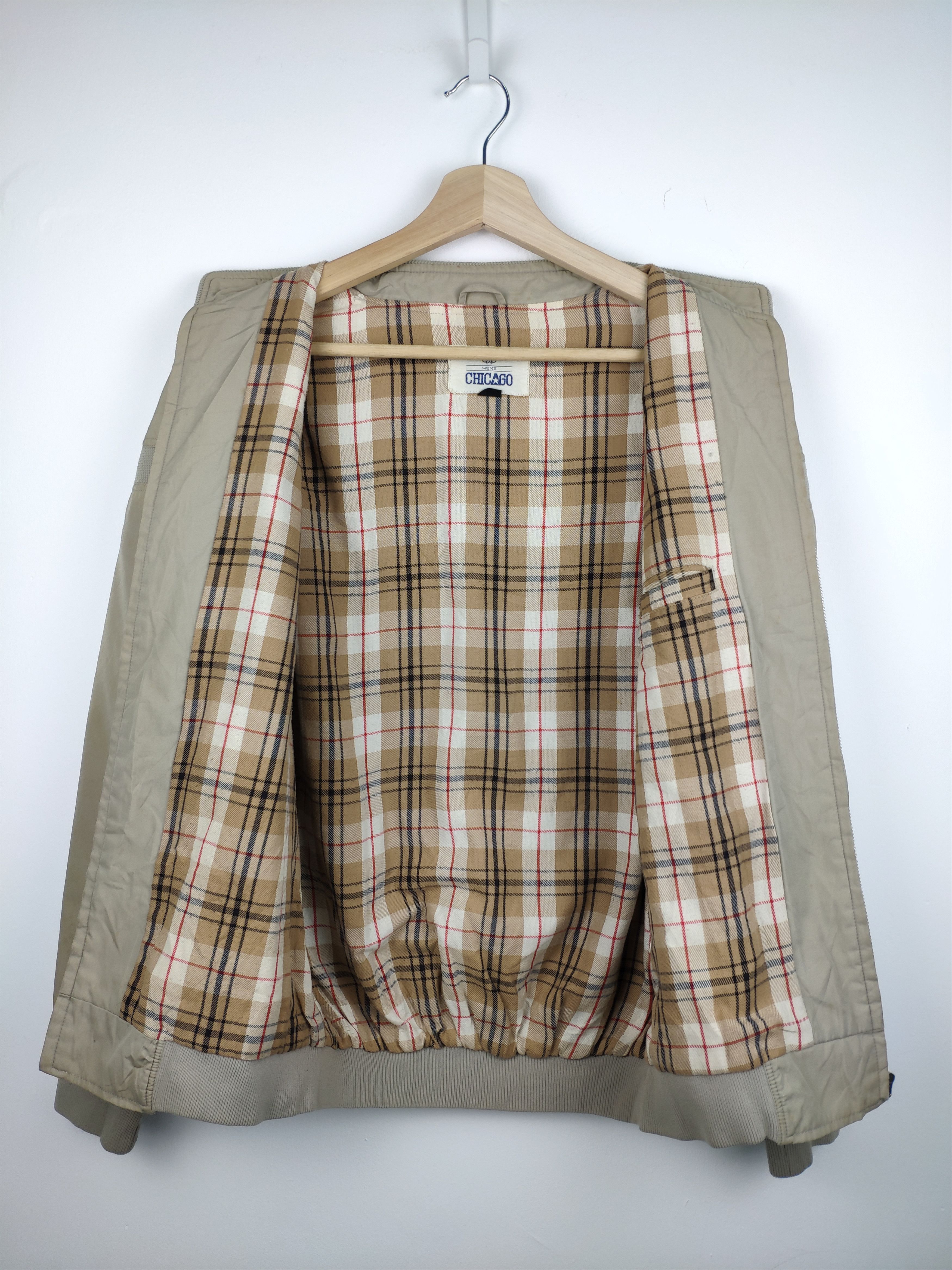 Vintage Vintage Chicago Jacket Lining Nova Check Inspired Burberry Size US M / EU 48-50 / 2 - 2 Thumbnail