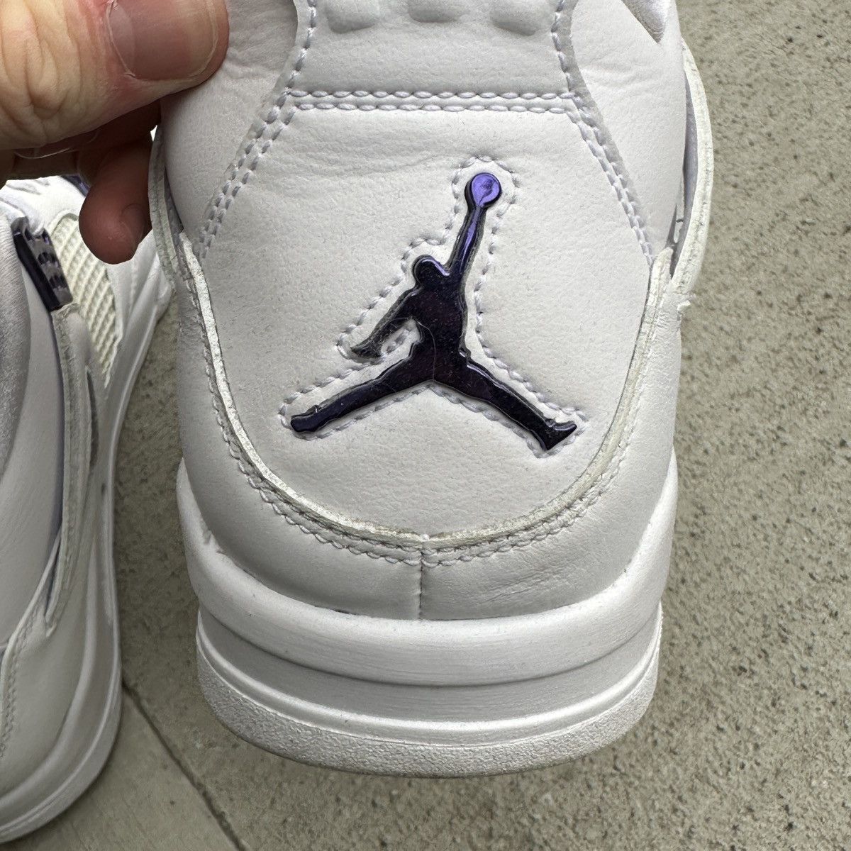 Jordan Brand × Nike RARE jordan 4 retro “metallic purple” 🍇 Size US 11 / EU 44 - 5 Thumbnail