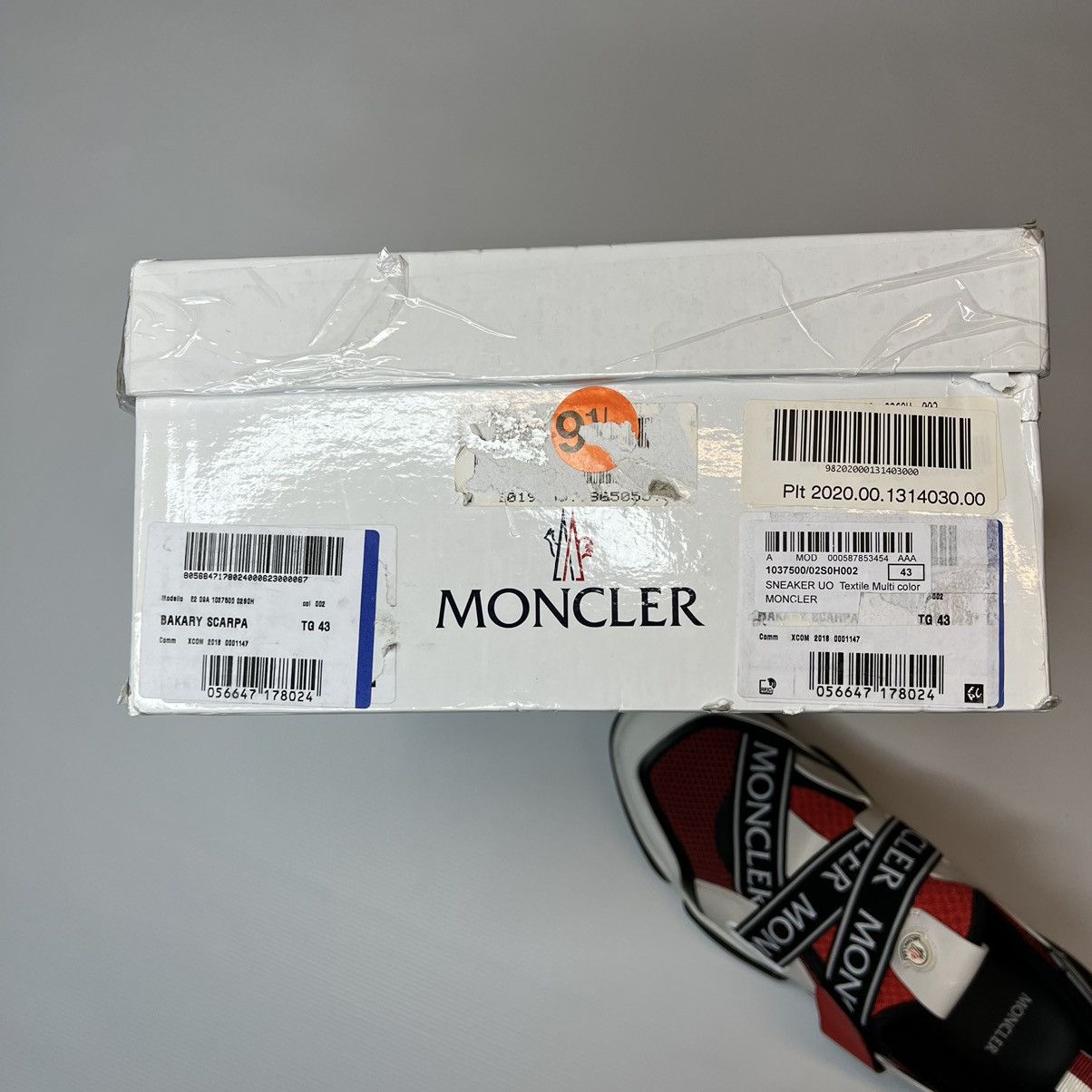 Moncler Moncler Bakary Scarpa Running Sneakers BRAND NEW Size US 10.5 / EU 43-44 - 10 Thumbnail