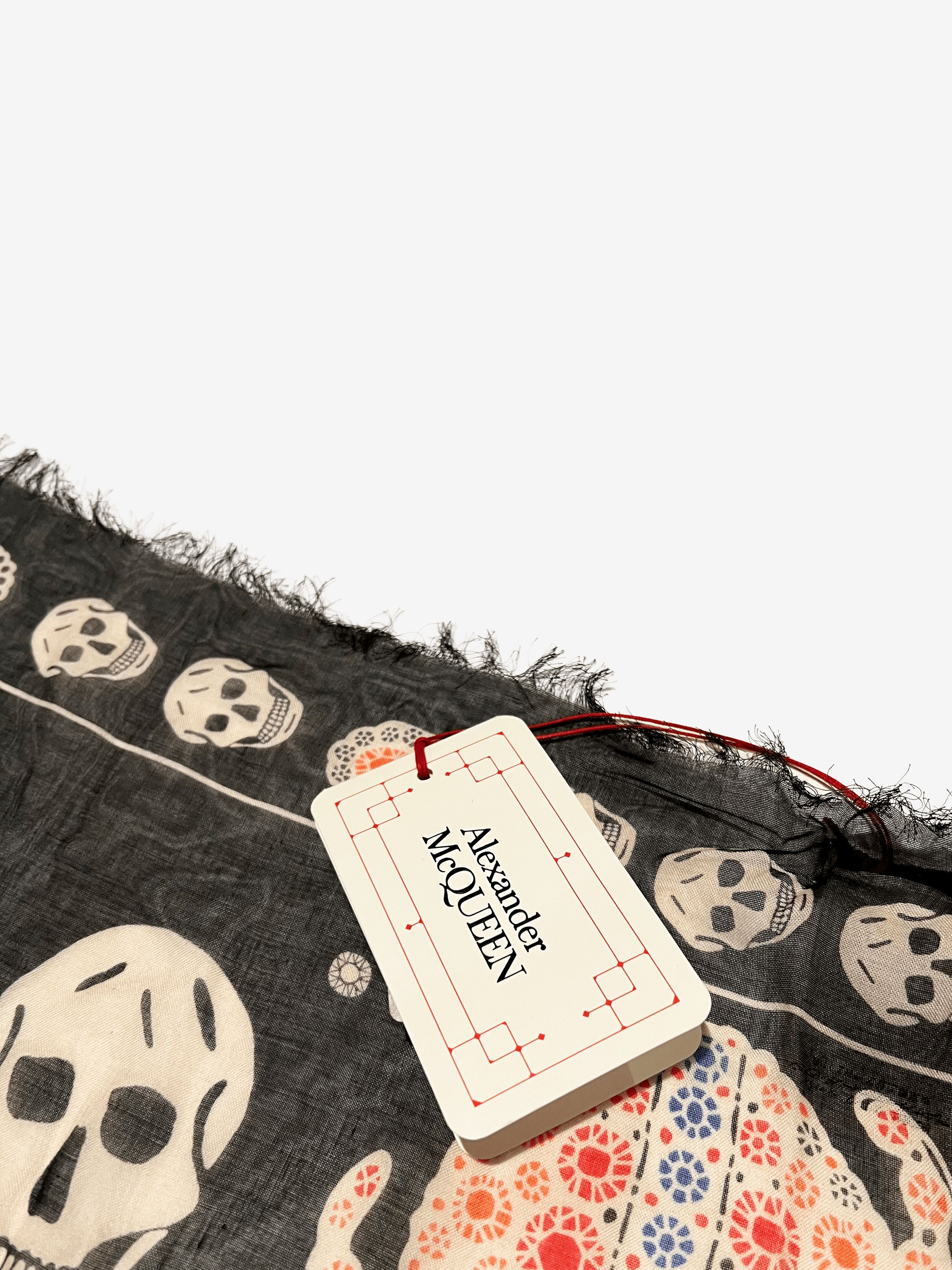 Alexander McQueen $400 Alexander McQueen RARE Spider Diamond Skeleton Scarf Size ONE SIZE - 3 Thumbnail