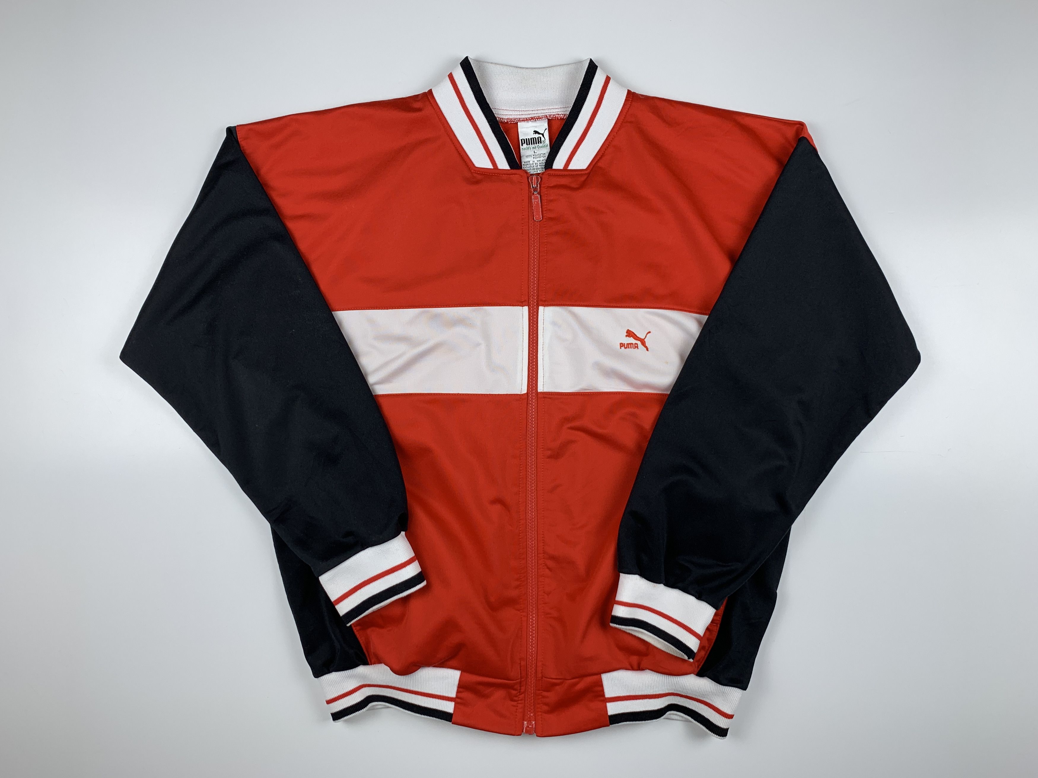 Puma 90's Puma Vintage Men's Track Jacket Size US L / EU 52-54 / 3 - 2 Thumbnail
