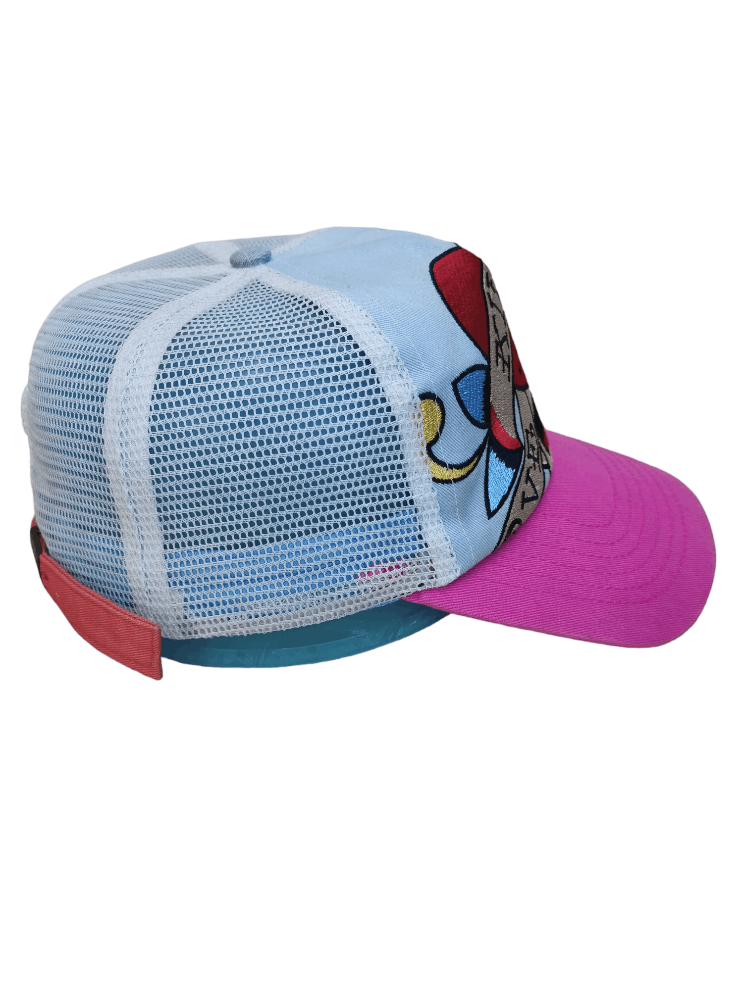 Ed Hardy ED HARDY SKULLS DESIGN TRUCKER HAT CAP Size ONE SIZE - 4 Thumbnail