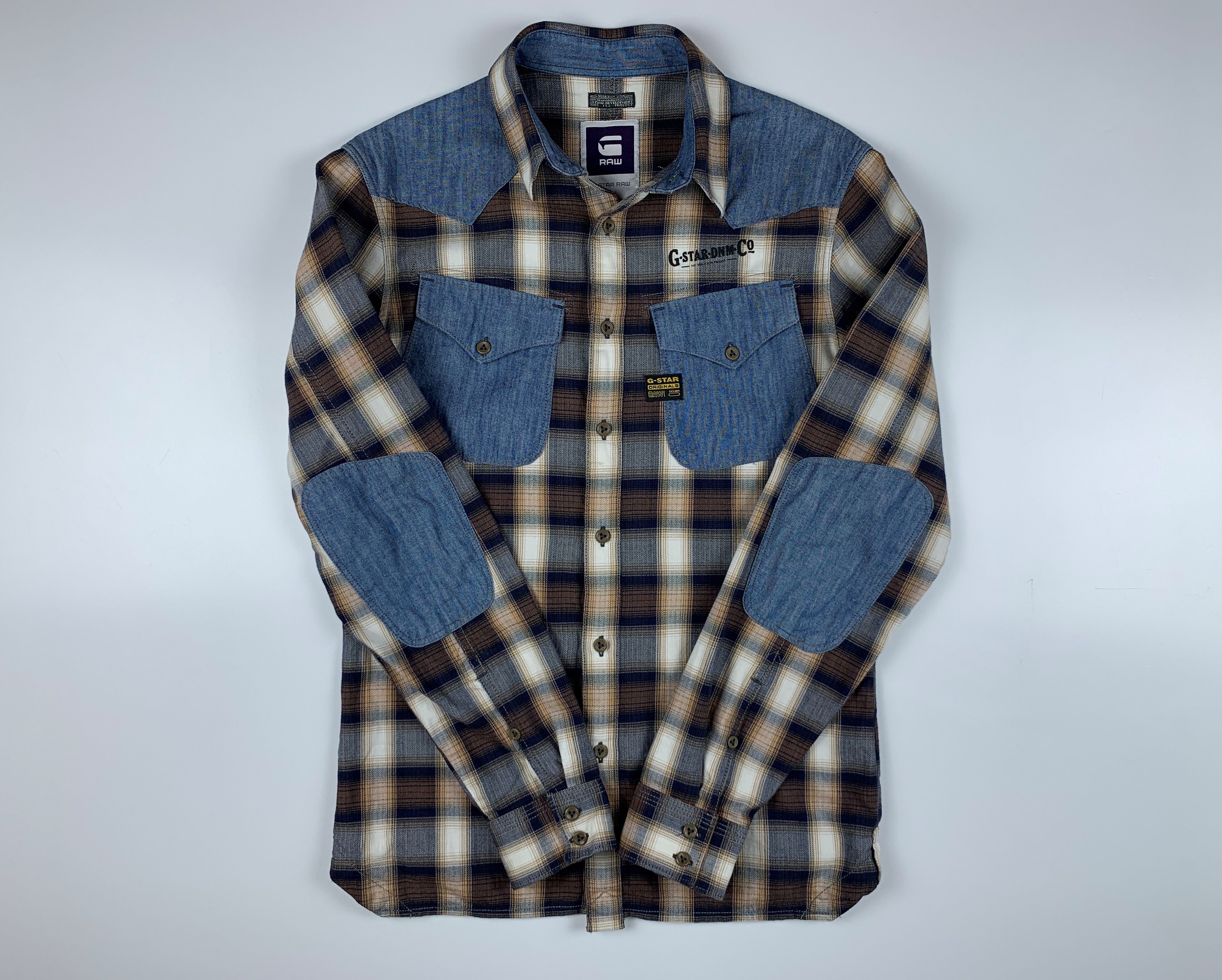 G-Star Men's G-star CO Cowboy L/S Shirt Size US S / EU 44-46 / 1 - 4 Thumbnail