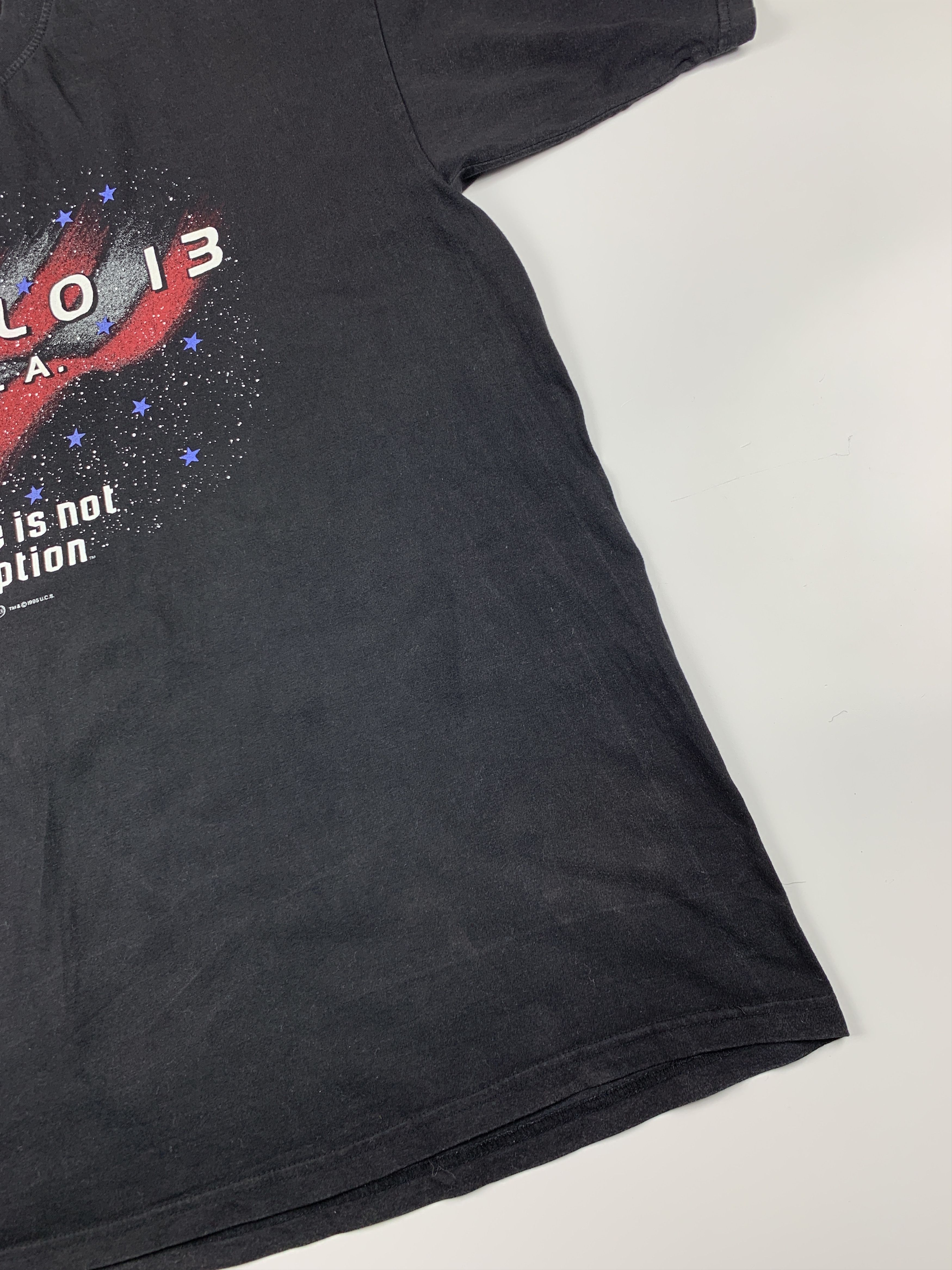 Vintage 90's Apollo 13 Tom Hanks Movie 1995 Vintage Men's T-shirt Size US XL / EU 56 / 4 - 5 Thumbnail