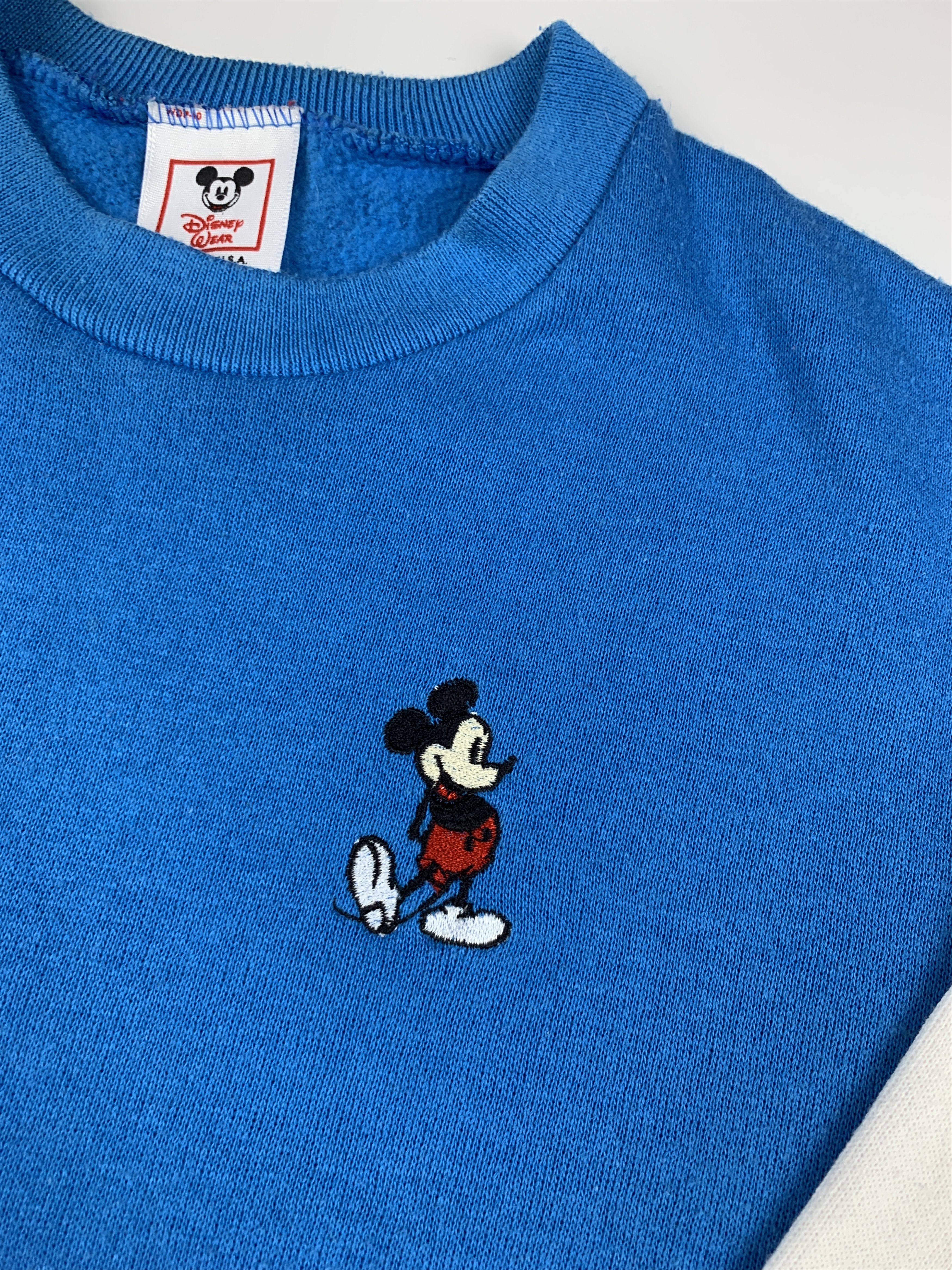 Disney 90's Disney Mickey Mouse Vintage Wmn's Sweatshirt Size S / US 4 / IT 40 - 4 Thumbnail