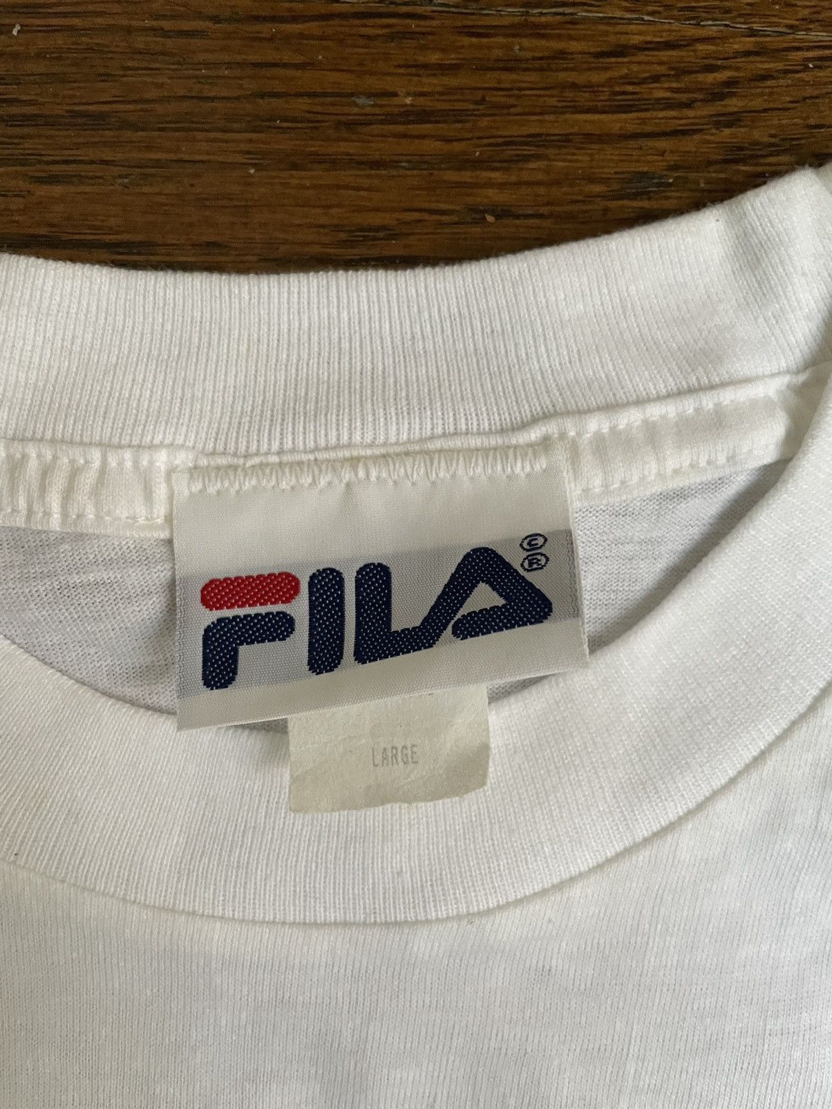 Vintage FILA Jamal Mashburn T Shirt 90s NBA Rap tee