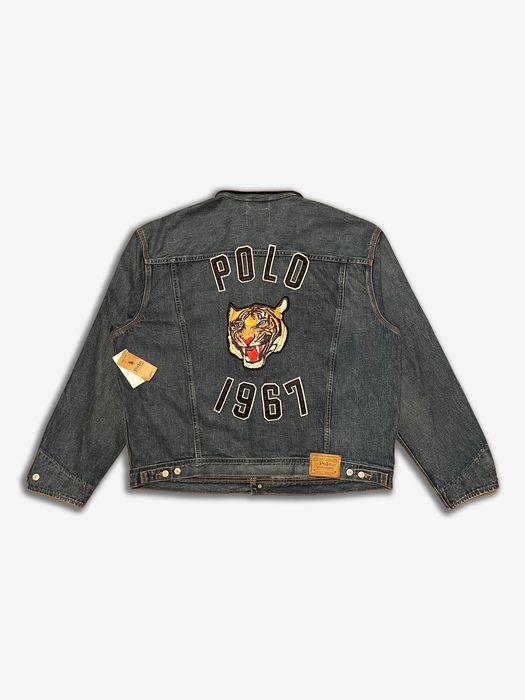 Ralph lauren store tiger denim jacket