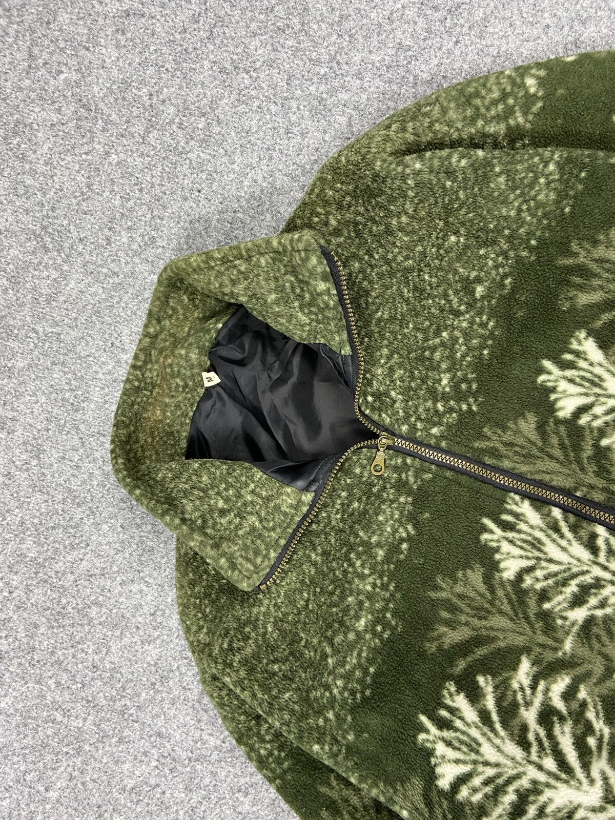 Vintage Vintage zip fleece forest Size US M / EU 48-50 / 2 - 4 Thumbnail