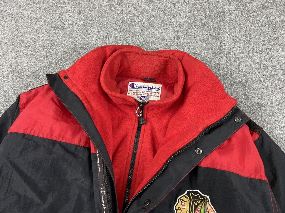 Champion × NHL Vintage Champion Chicago Blackhawks jacket Size US L / EU 52-54 / 3 - 19 Thumbnail