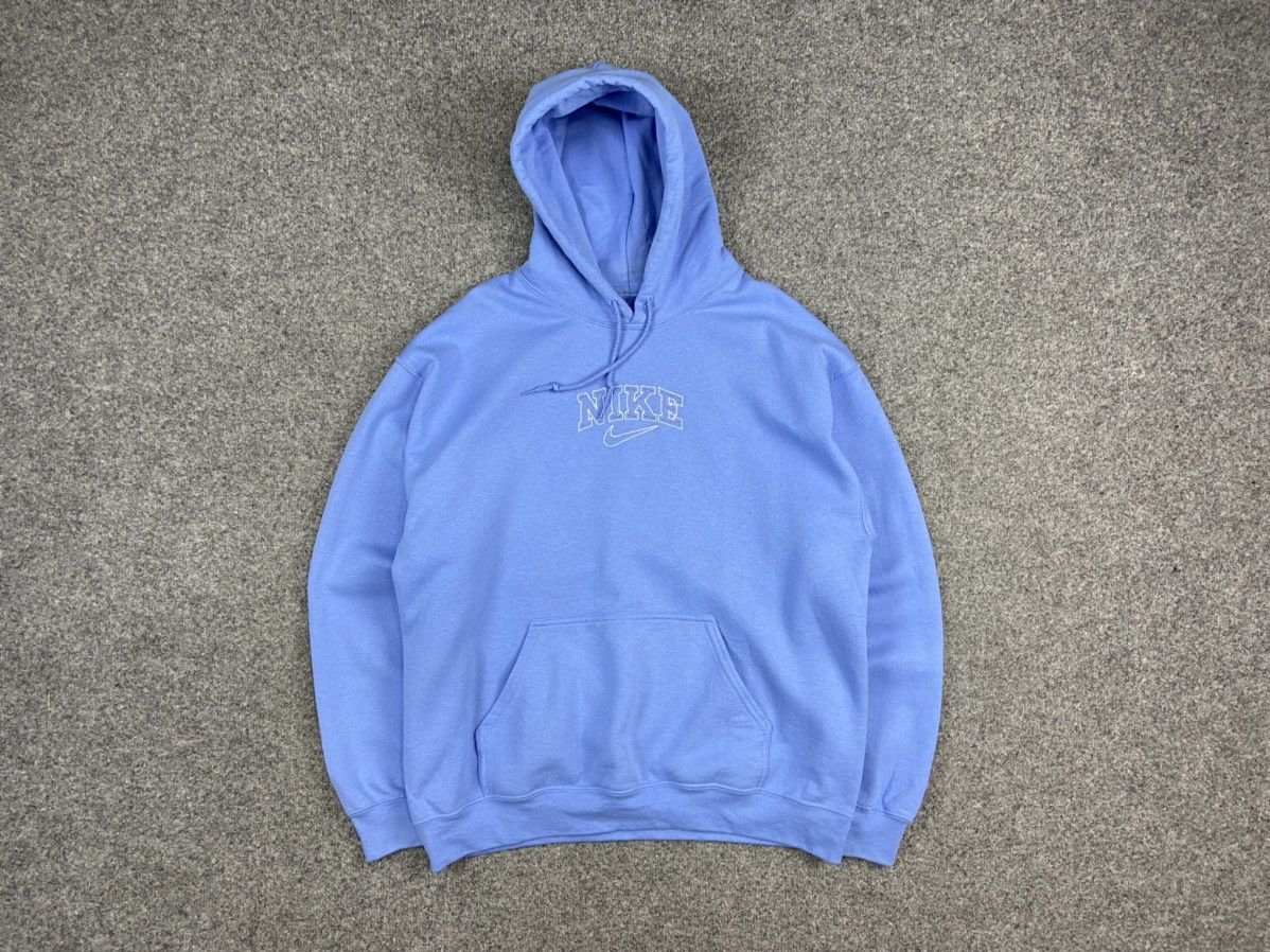 Handmade × Vintage Vintage Nike logo hoodie Size US L / EU 52-54 / 3 - 1 Thumbnail