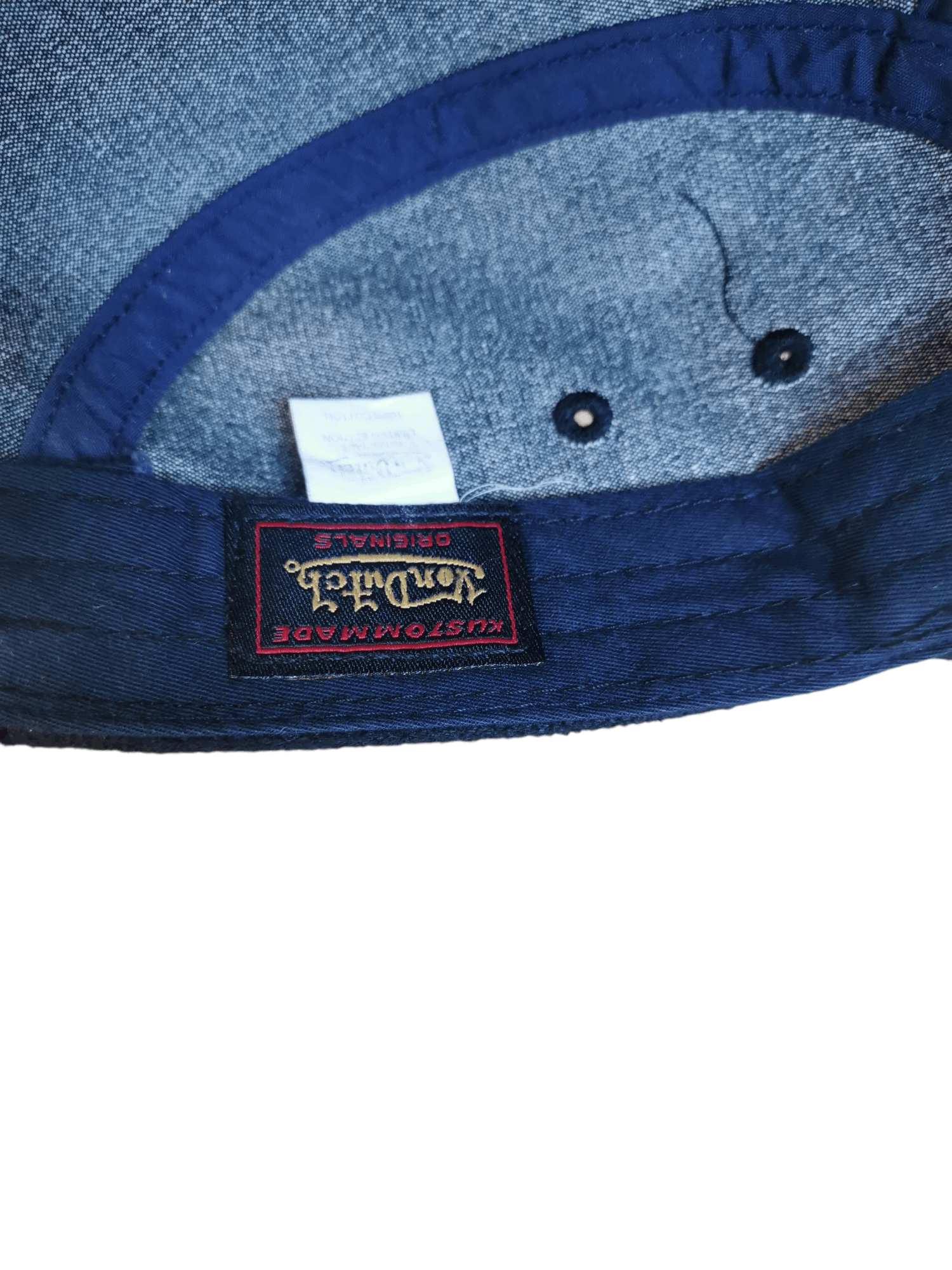 Leather × Von Dutch VINTAGE VON DUTCH LEATHER 5 PANEL HAT CAP Size ONE SIZE - 6 Thumbnail
